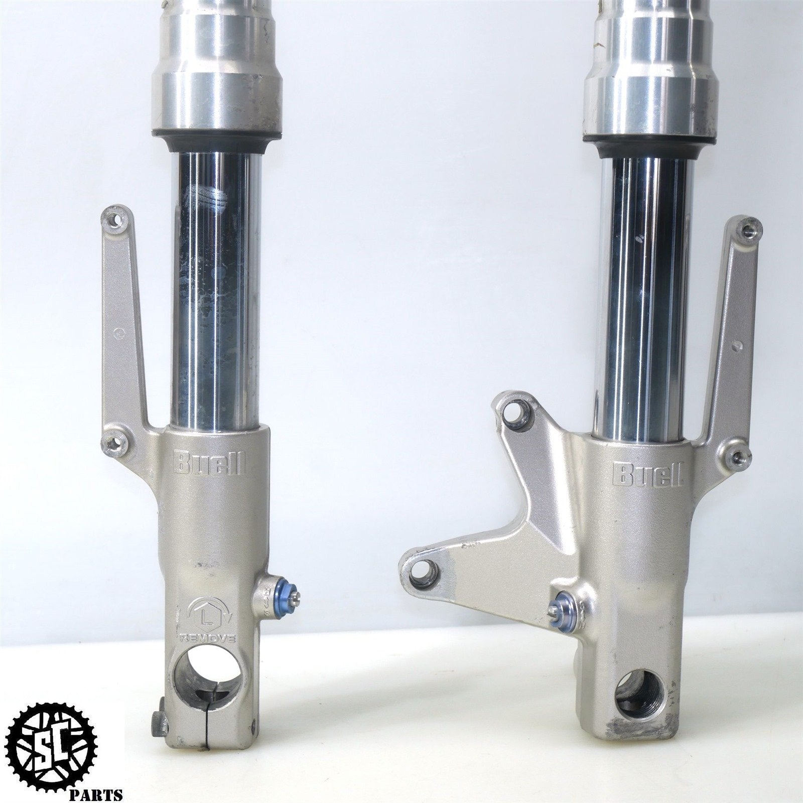 04 - 06 BUELL LIGHTNING XB12 FRONT END FORK TUBE STRAIGHT HB08 - SALVAGECYCLEPARTS