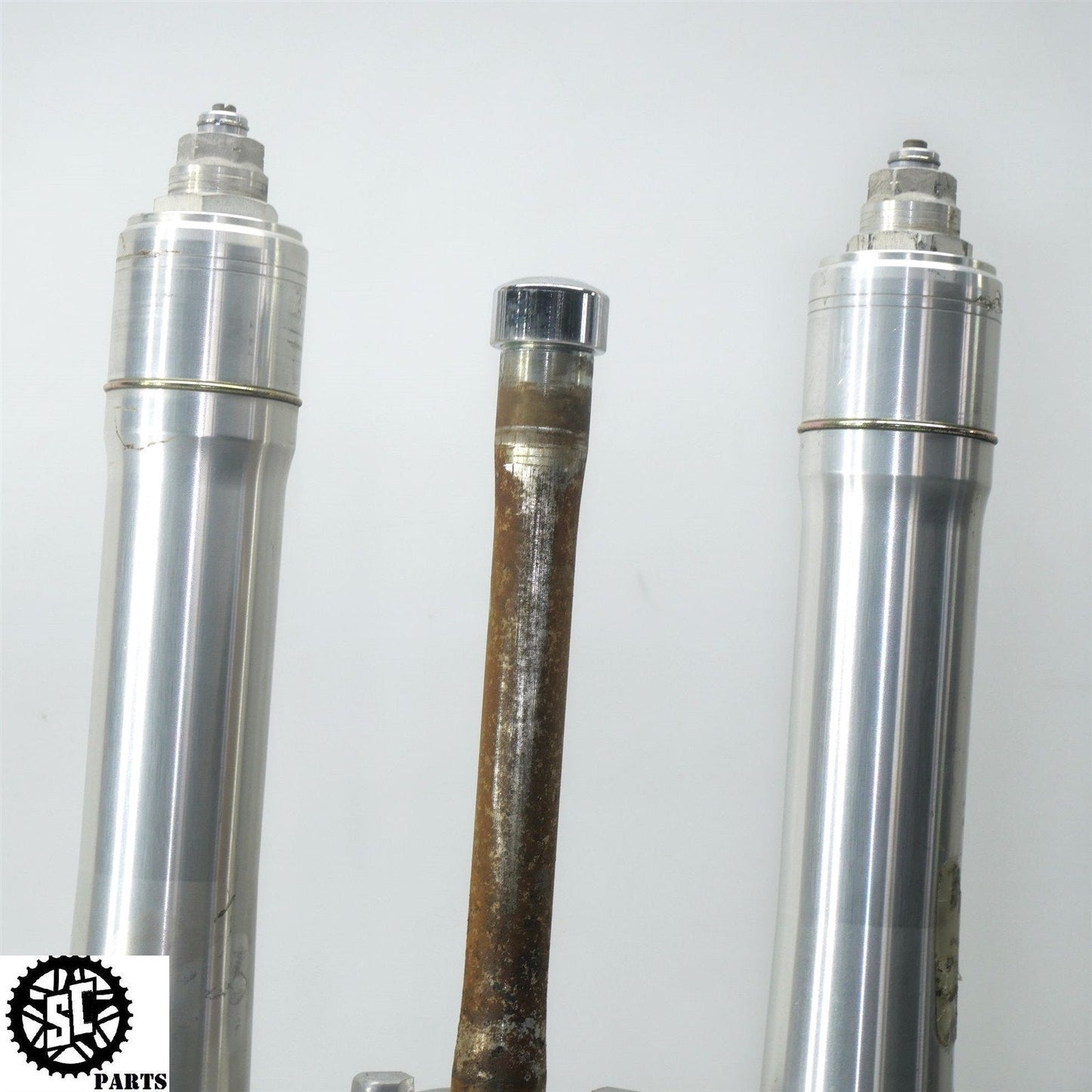 04 - 06 BUELL LIGHTNING XB12 FRONT END FORK TUBE STRAIGHT HB08 - SALVAGECYCLEPARTS