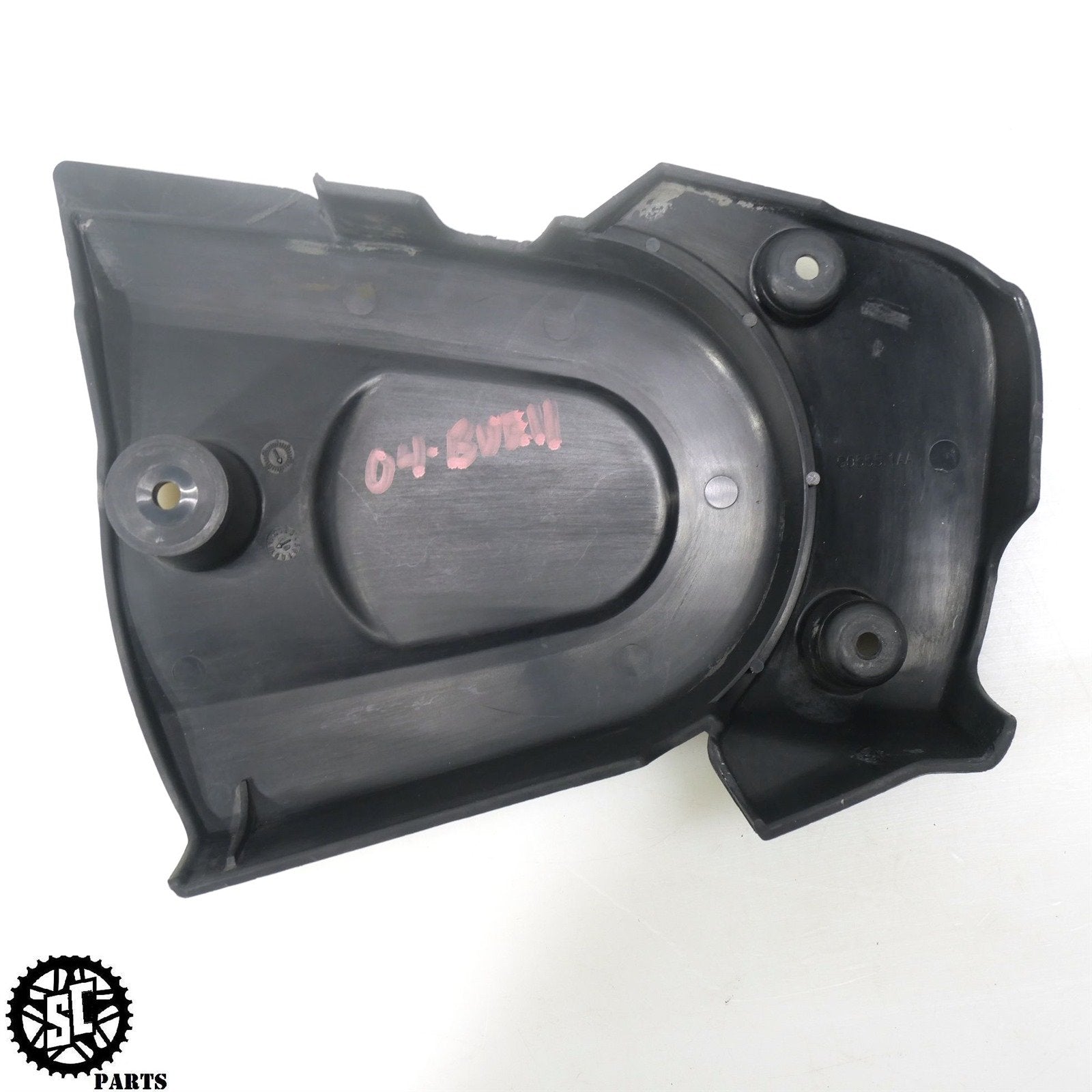 04 - 06 BUELL LIGHTNING XB12 FRONT SPROCKET COVER HB08 - SALVAGECYCLEPARTS