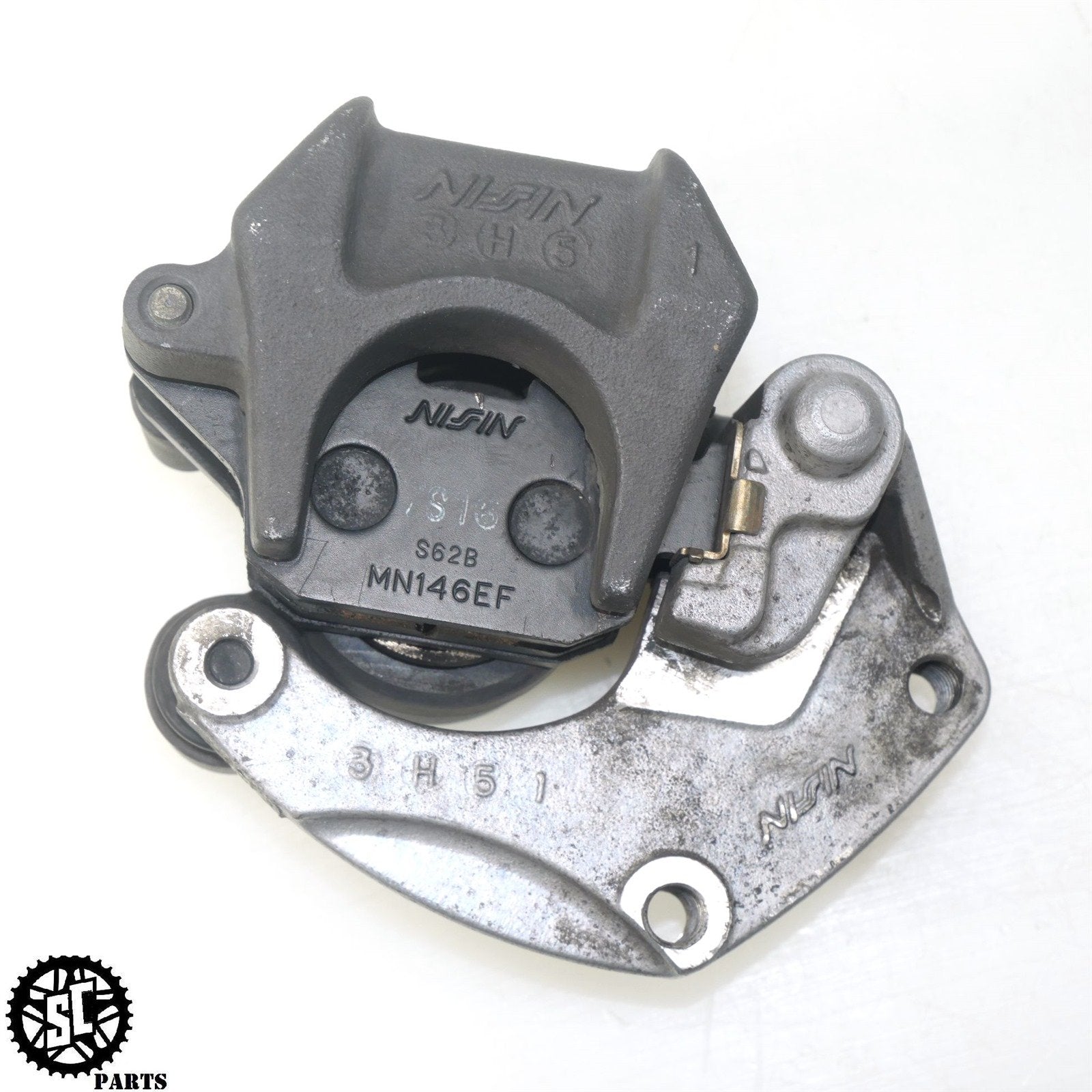 04 - 06 BUELL LIGHTNING XB12 REAR BRAKE CALIPER BRACKET HB08 - SALVAGECYCLEPARTS