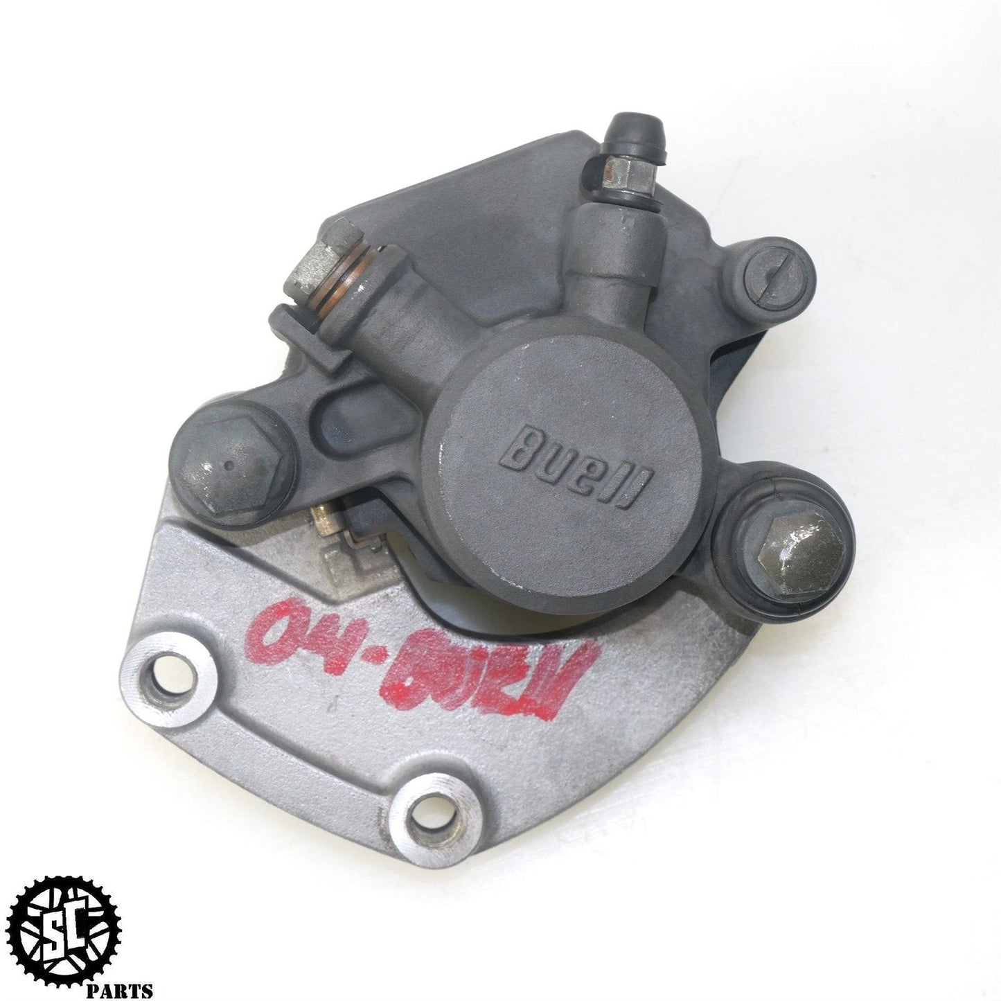 04 - 06 BUELL LIGHTNING XB12 REAR BRAKE CALIPER BRACKET HB08 - SALVAGECYCLEPARTS