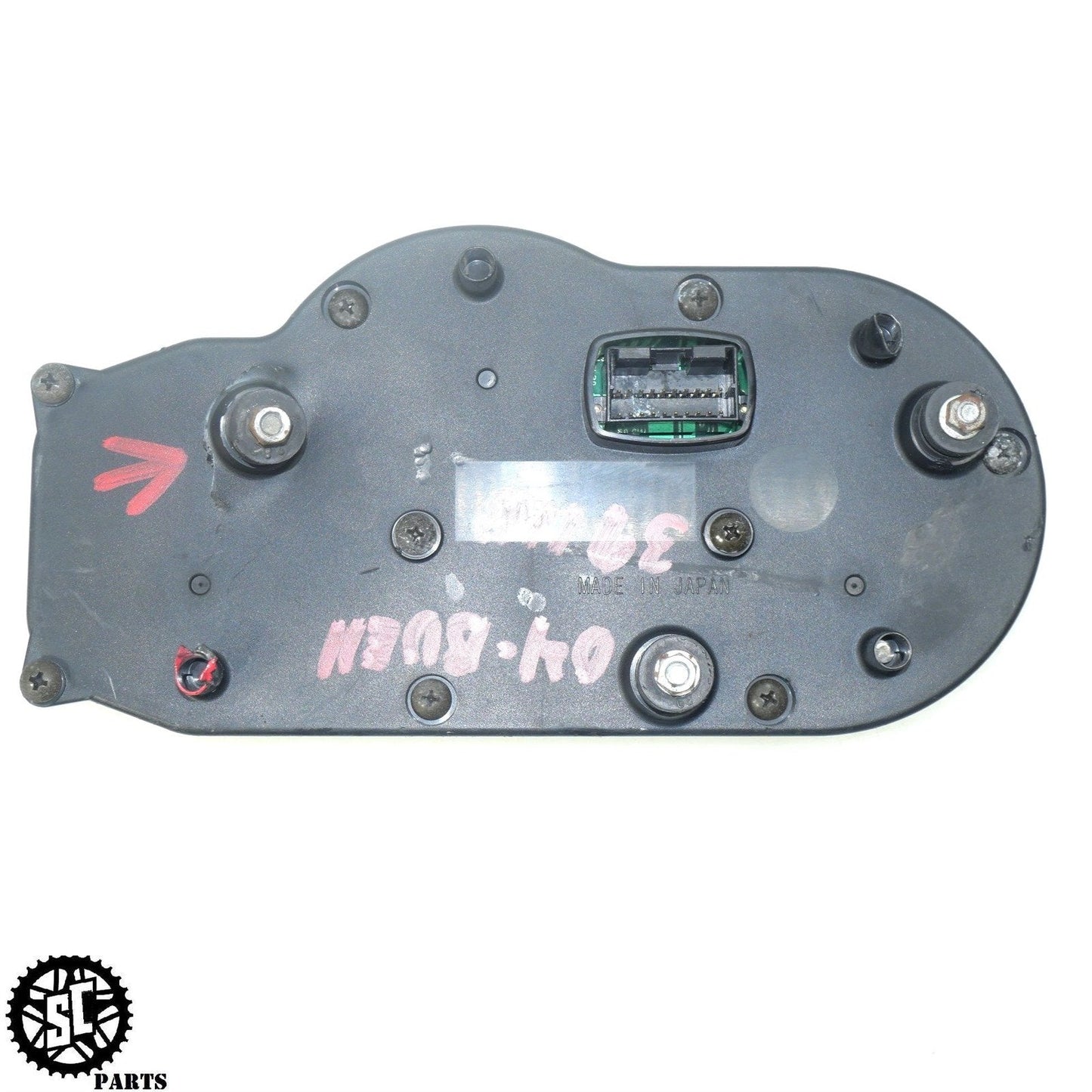 04 - 06 BUELL LIGHTNING XB12 SPEEDOMETER GAUGE CLUSTER SPEEDO 39K HB08 - SALVAGECYCLEPARTS