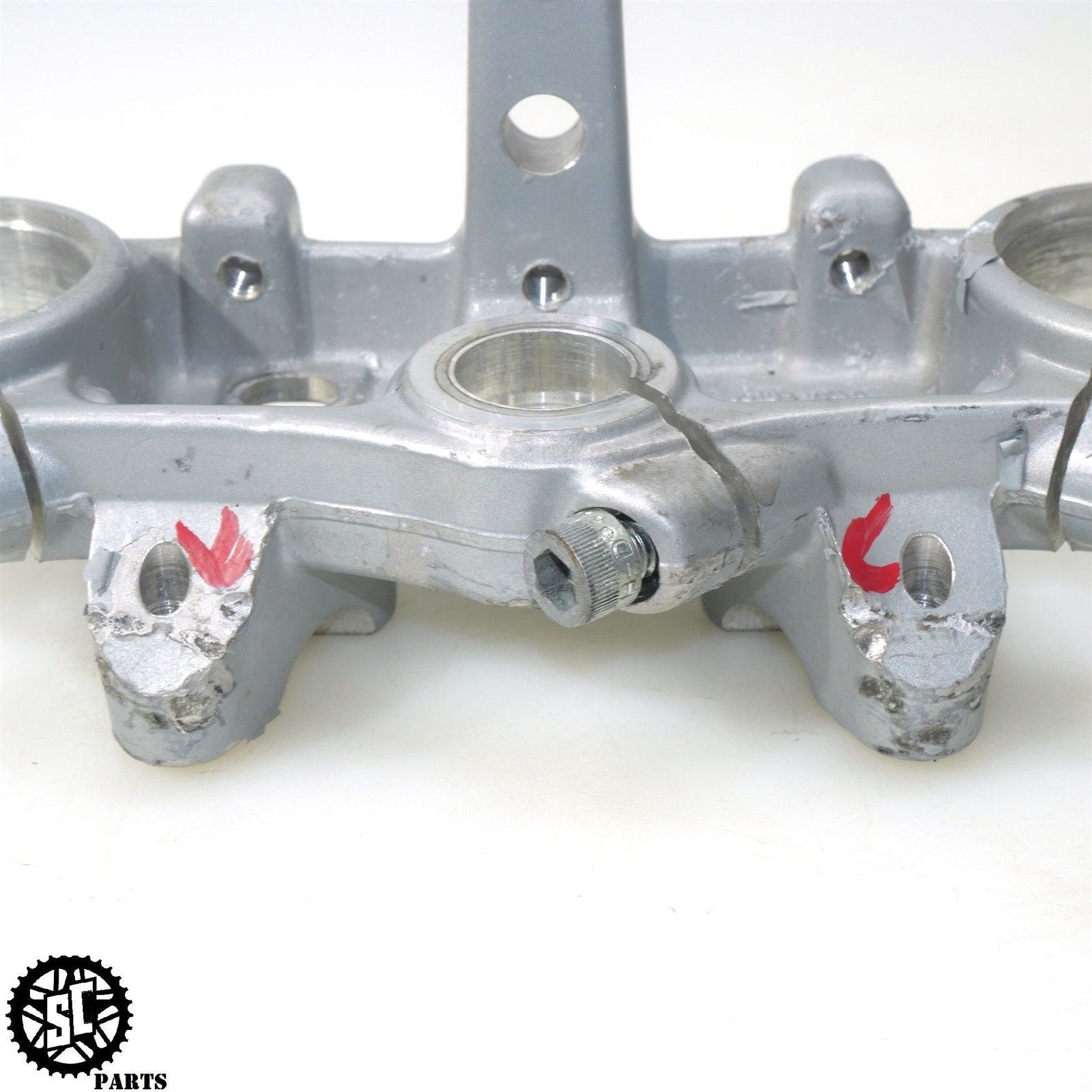 04 - 06 BUELL LIGHTNING XB12 UPPER TRIPLE TREE HB08 - SALVAGECYCLEPARTS