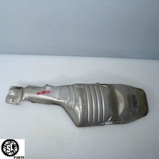 04 - 07 HONDA CBR1000RR EXHAUST MUFFLER HEAT SHIELD H32 - SALVAGECYCLEPARTS