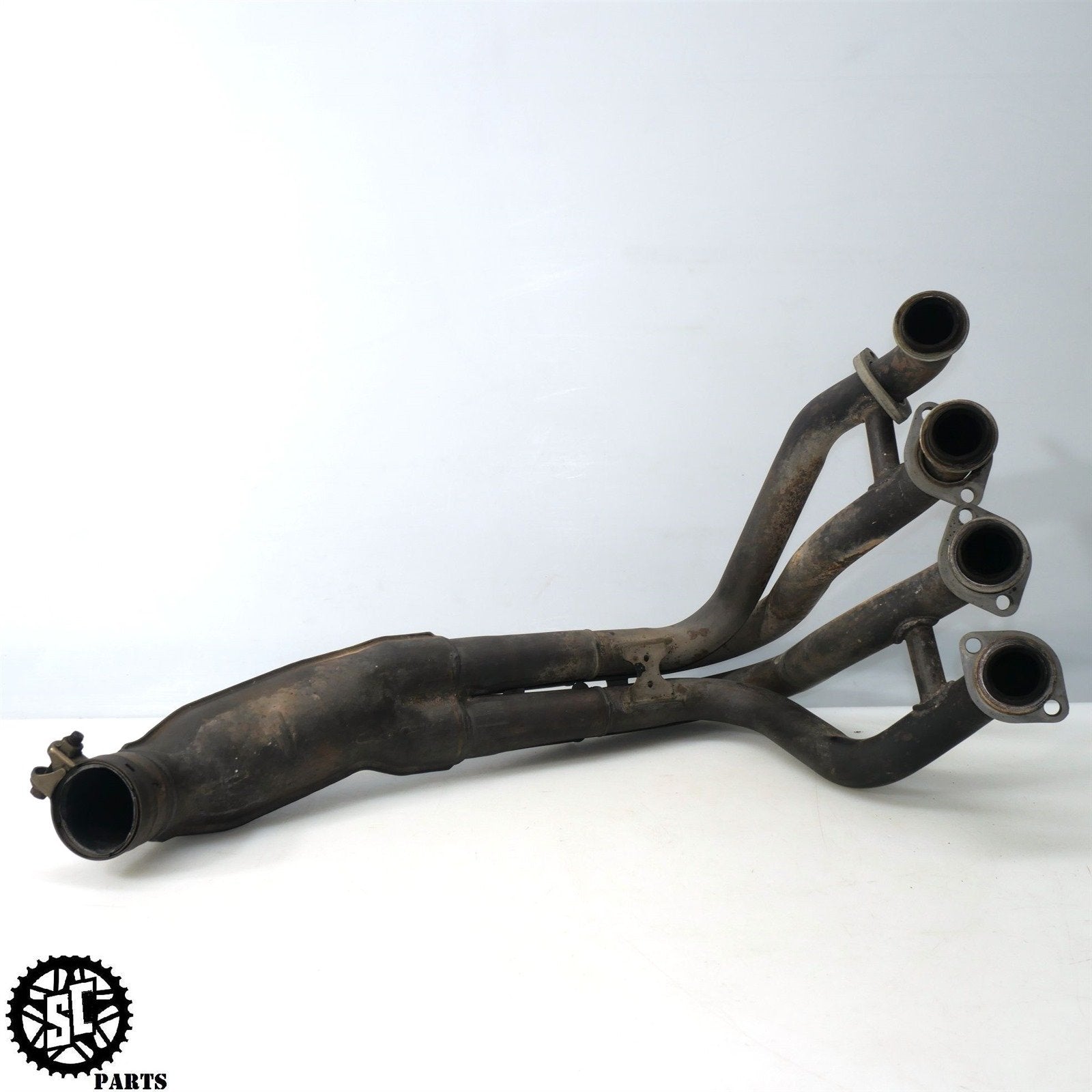 05 06 2005 KAWASAKI NINJA ZX6R 636 EXHAUST HEADER K24 - SALVAGECYCLEPARTS