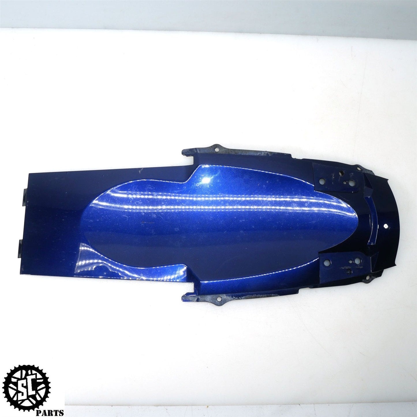 05 06 2005 SUZUKI GSXR1000 REAR UNDER TAIL FAIRING BLUE S66 - SALVAGECYCLEPARTS