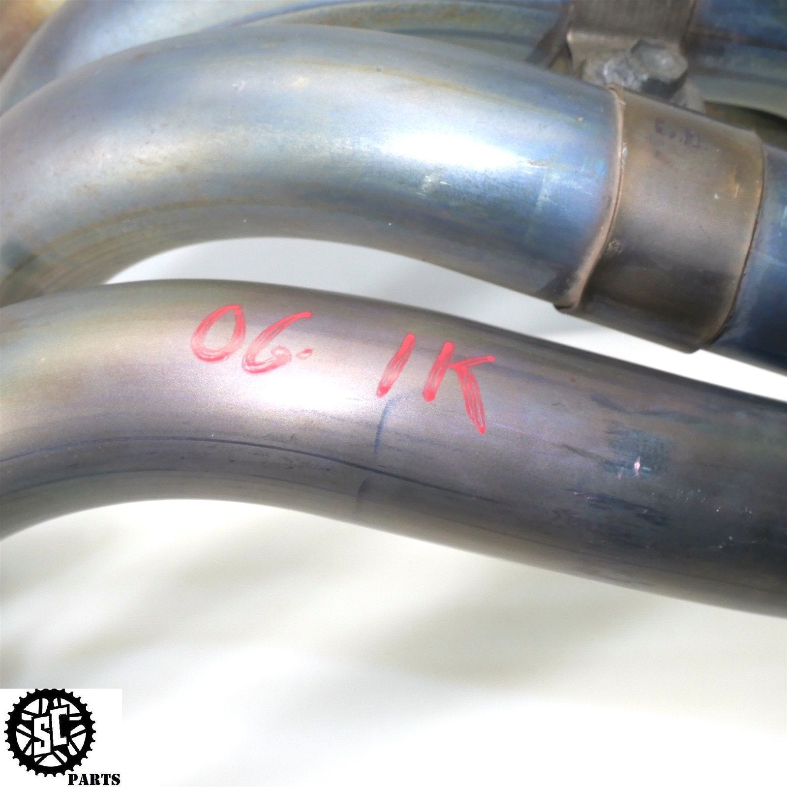 05 06 SUZUKI GSXR 1000 EXHAUST HEADER S68 - SALVAGECYCLEPARTS