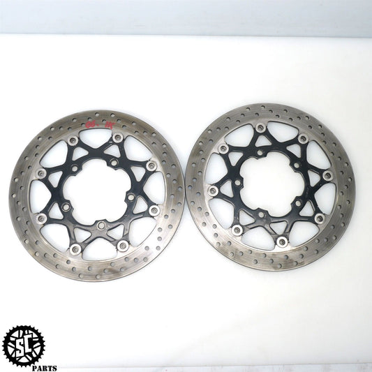 05 06 SUZUKI GSXR 1000 FRONT BRAKE DISC ROTOR S68 - SALVAGECYCLEPARTS