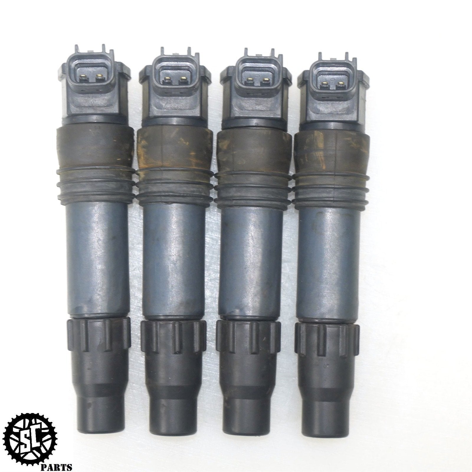 05 06 SUZUKI GSXR 1000 IGNITION COILS DENSO J0440 S68 - SALVAGECYCLEPARTS