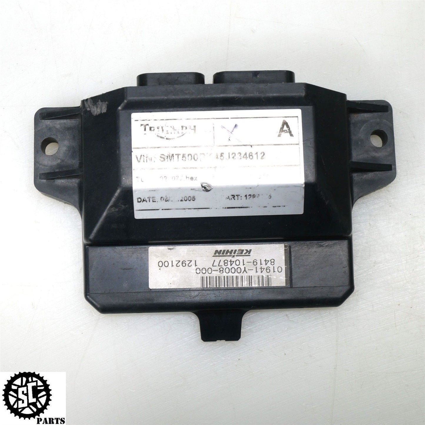 05 - 06 TRIUMPH SPEED TRIPLE 1050 ECU COMPUTER ECM MODULE T1292100 T33 - SALVAGECYCLEPARTS
