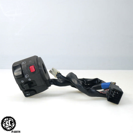 06 07 08 09 2010 44039 - 0060 - 11E NINJA ZX14R LEFT CONTROL HEADLIGHT SWITCH K70 - SALVAGECYCLEPARTS