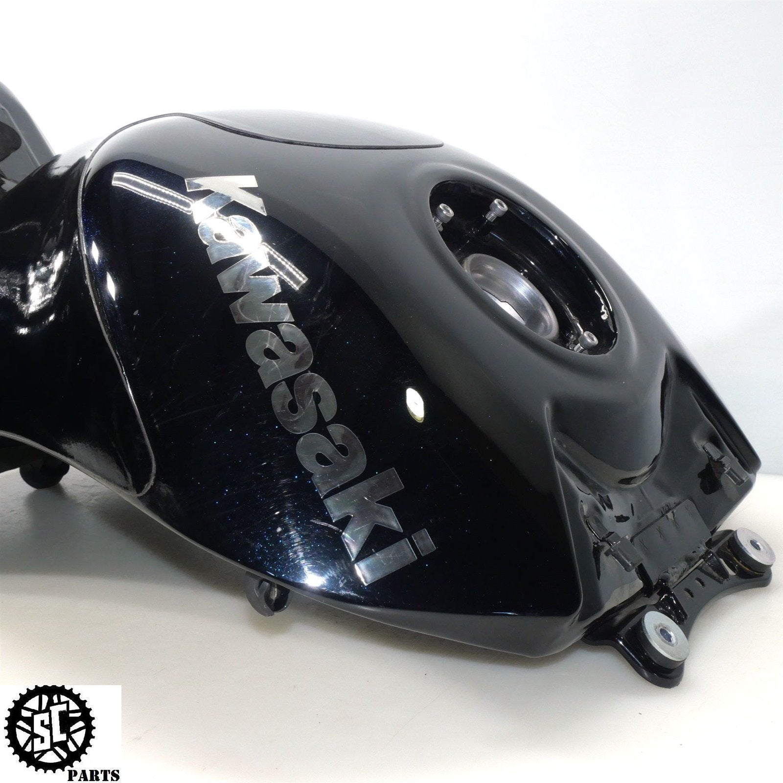 06 07 2008 - 2011 KAWASAKI ZX14 FUEL GAS TANK CLEAN K48 - SALVAGECYCLEPARTS