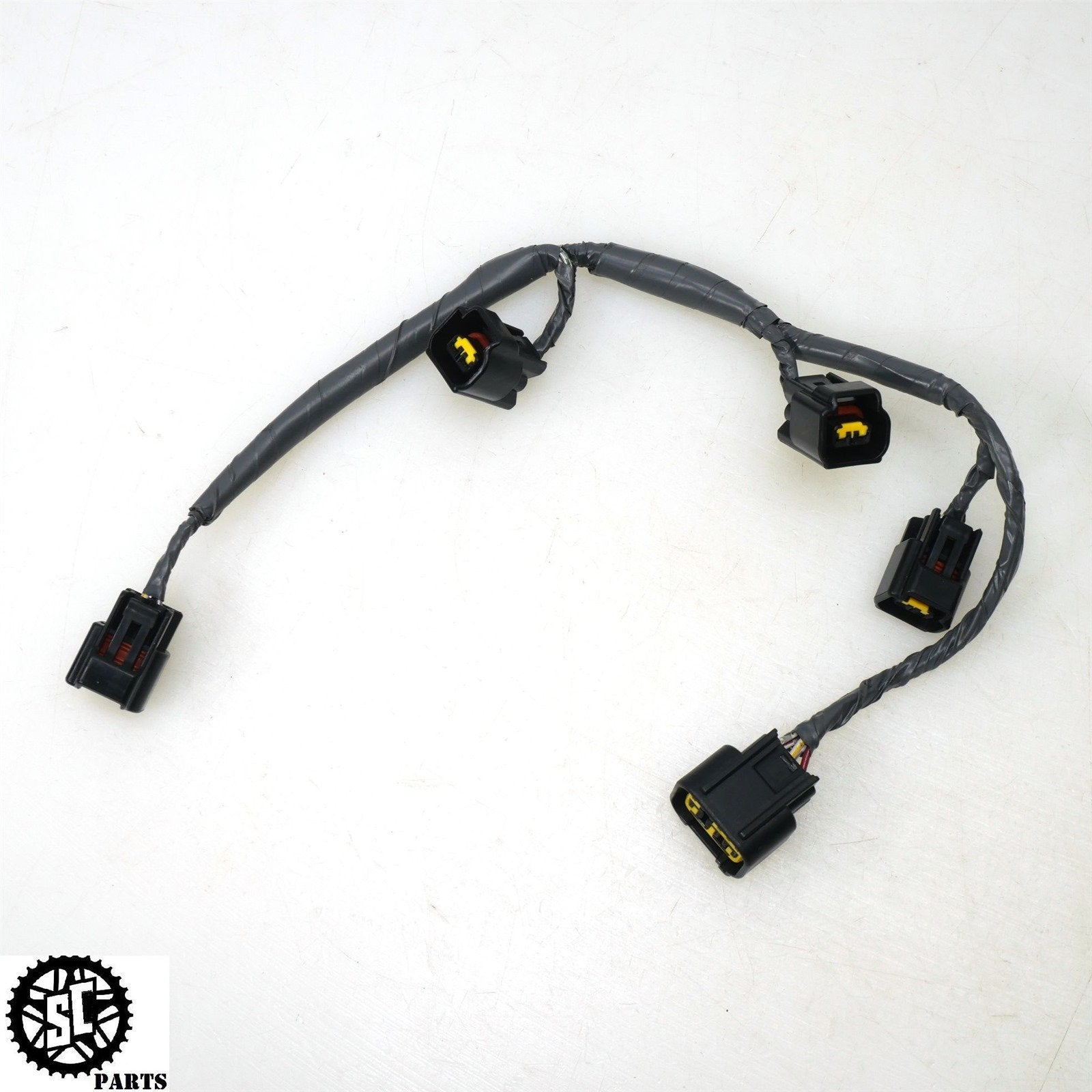 06 07 2008 - 2011 KAWASAKI ZX14 IGNITION COIL SPARK PLUG WIRING HARNESS K48 - SALVAGECYCLEPARTS