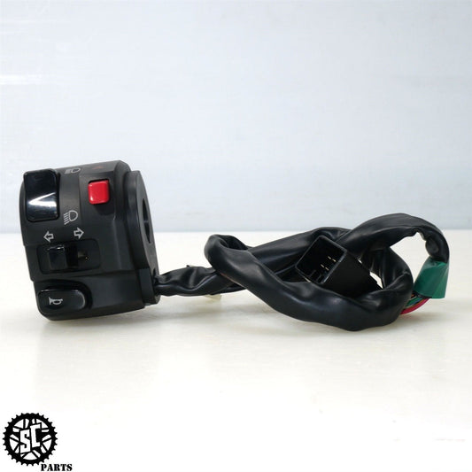 06 07 2008 - 2011 KAWASAKI ZX14 LEFT HEADLIGHT BUTTON CONTROL SWITCH K48 - SALVAGECYCLEPARTS