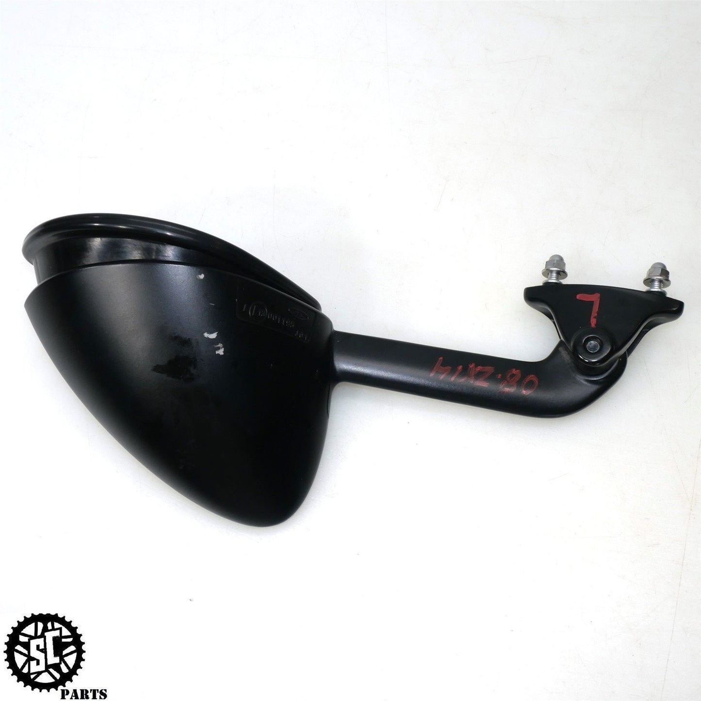 06 07 2008 - 2011 KAWASAKI ZX14 LEFT MIRROR 56001 - 0233 K48 - SALVAGECYCLEPARTS