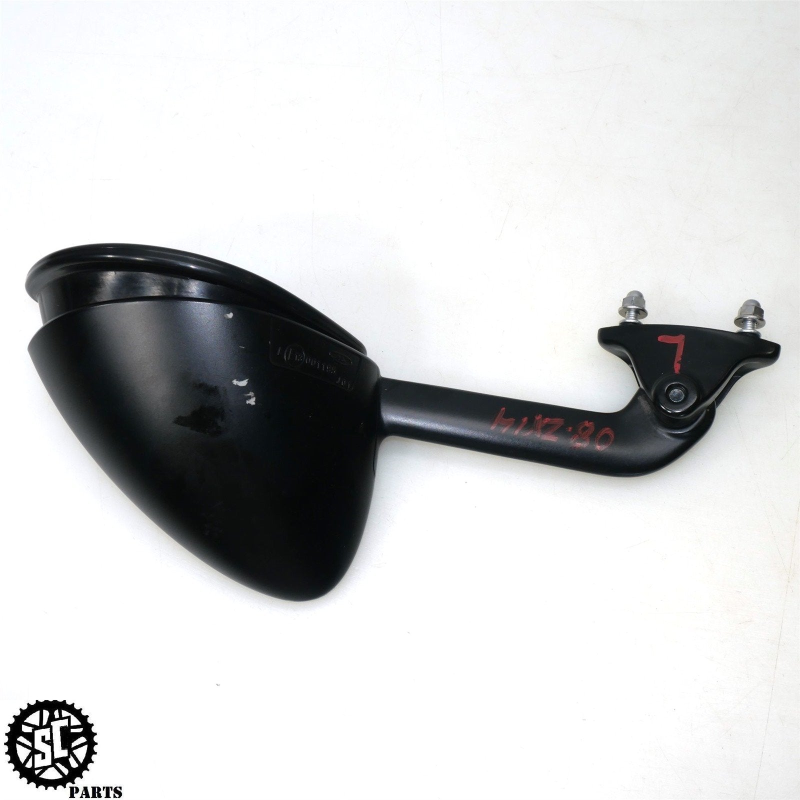 06 07 2008 - 2011 KAWASAKI ZX14 LEFT MIRROR 56001 - 0233 K48 - SALVAGECYCLEPARTS