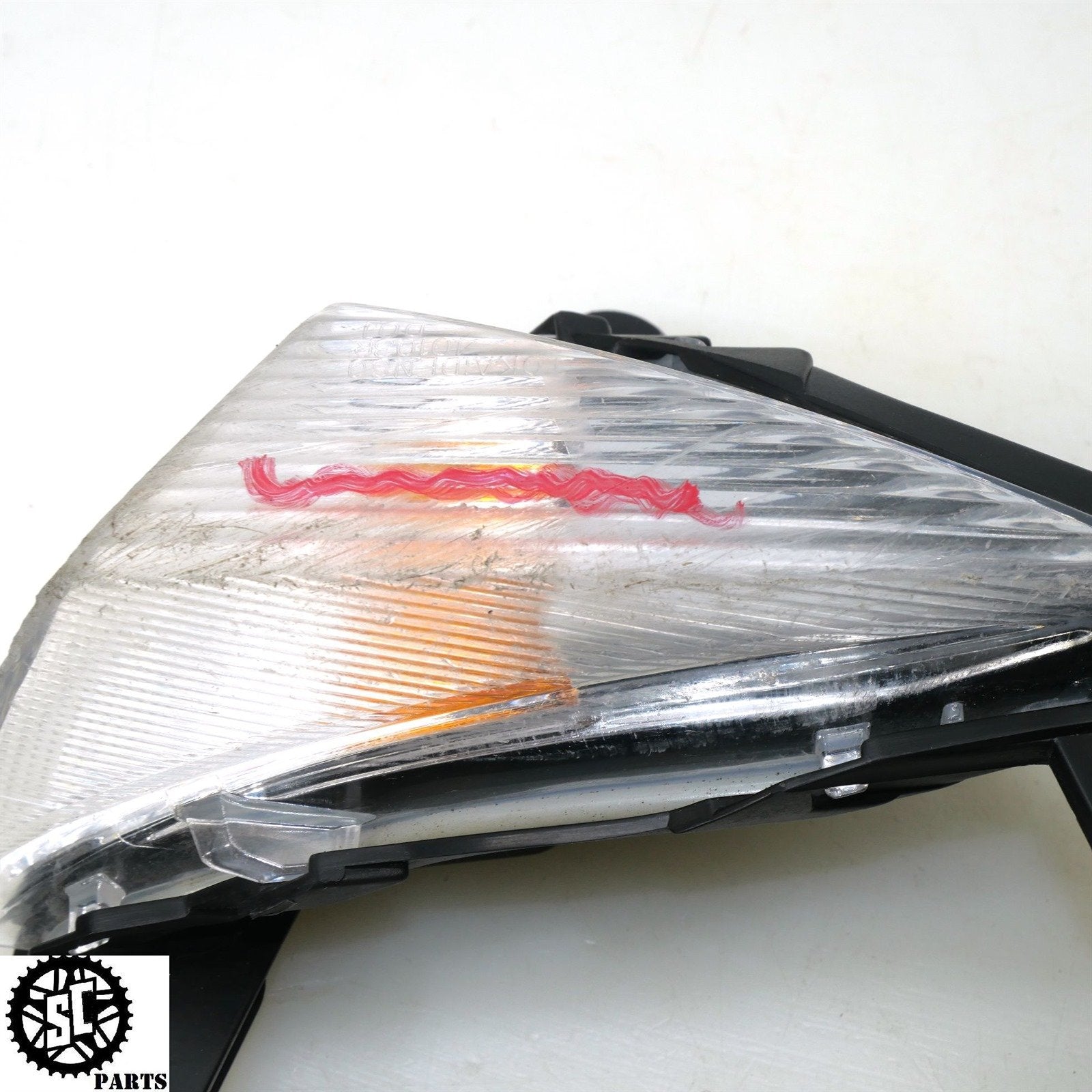 06 07 2008 - 2011 KAWASAKI ZX14 LEFT RIGHT FRONT TURN SIGNAL INDICATOR LIGHT K48 - SALVAGECYCLEPARTS