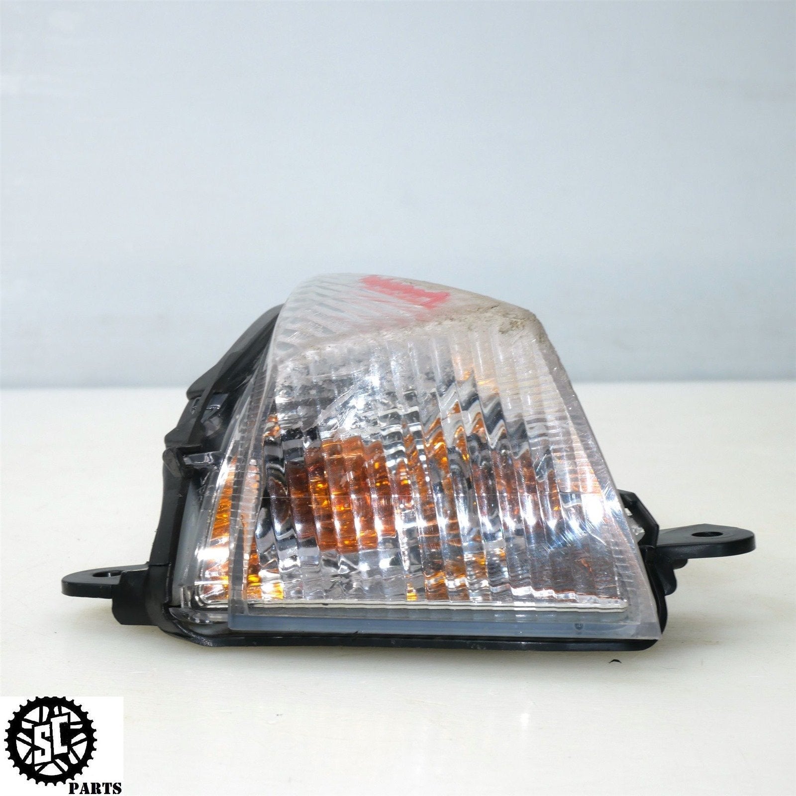 06 07 2008 - 2011 KAWASAKI ZX14 LEFT RIGHT FRONT TURN SIGNAL INDICATOR LIGHT K48 - SALVAGECYCLEPARTS