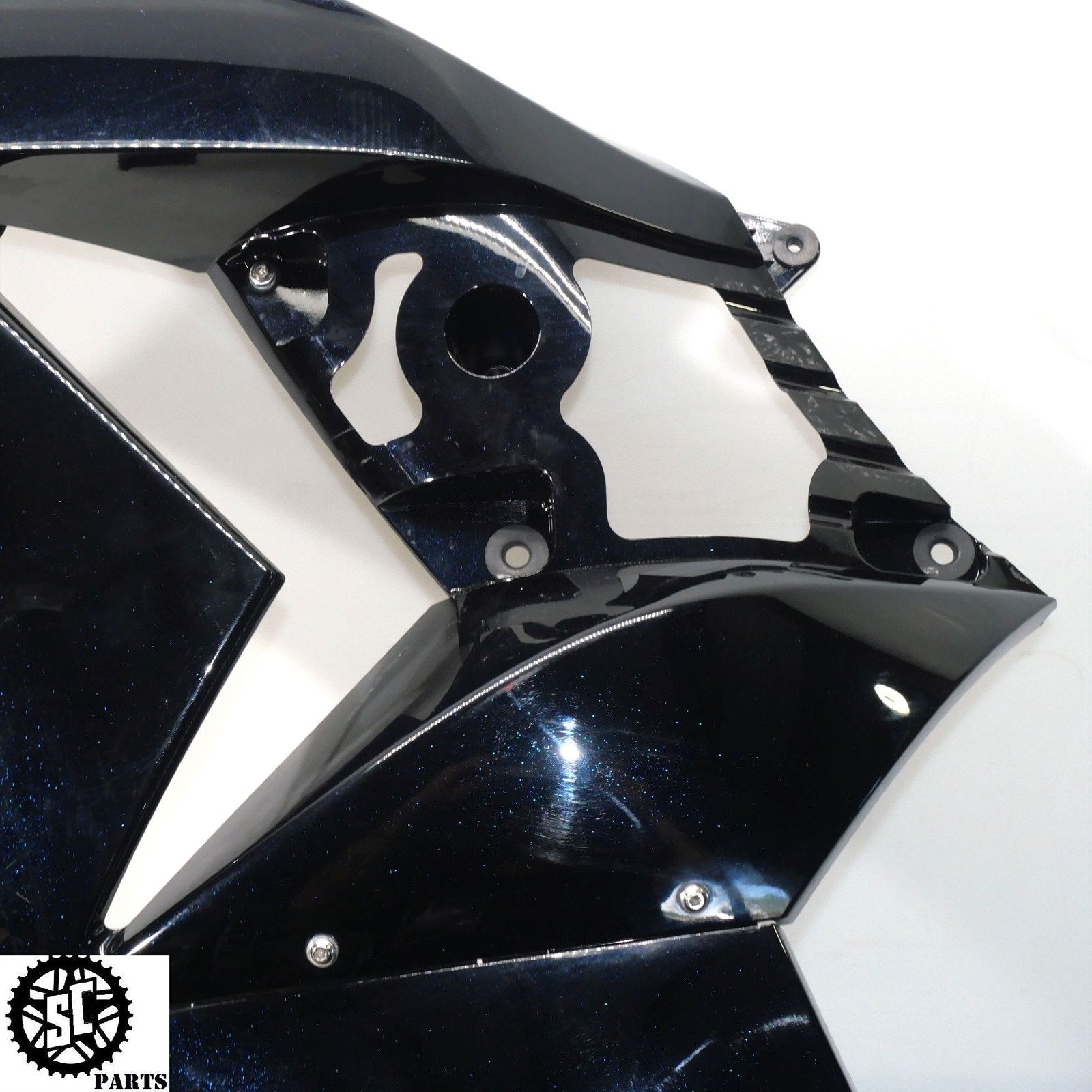 06 07 2008-2011 KAWASAKI ZX14 LEFT SIDE UPPER LOWER FAIRING