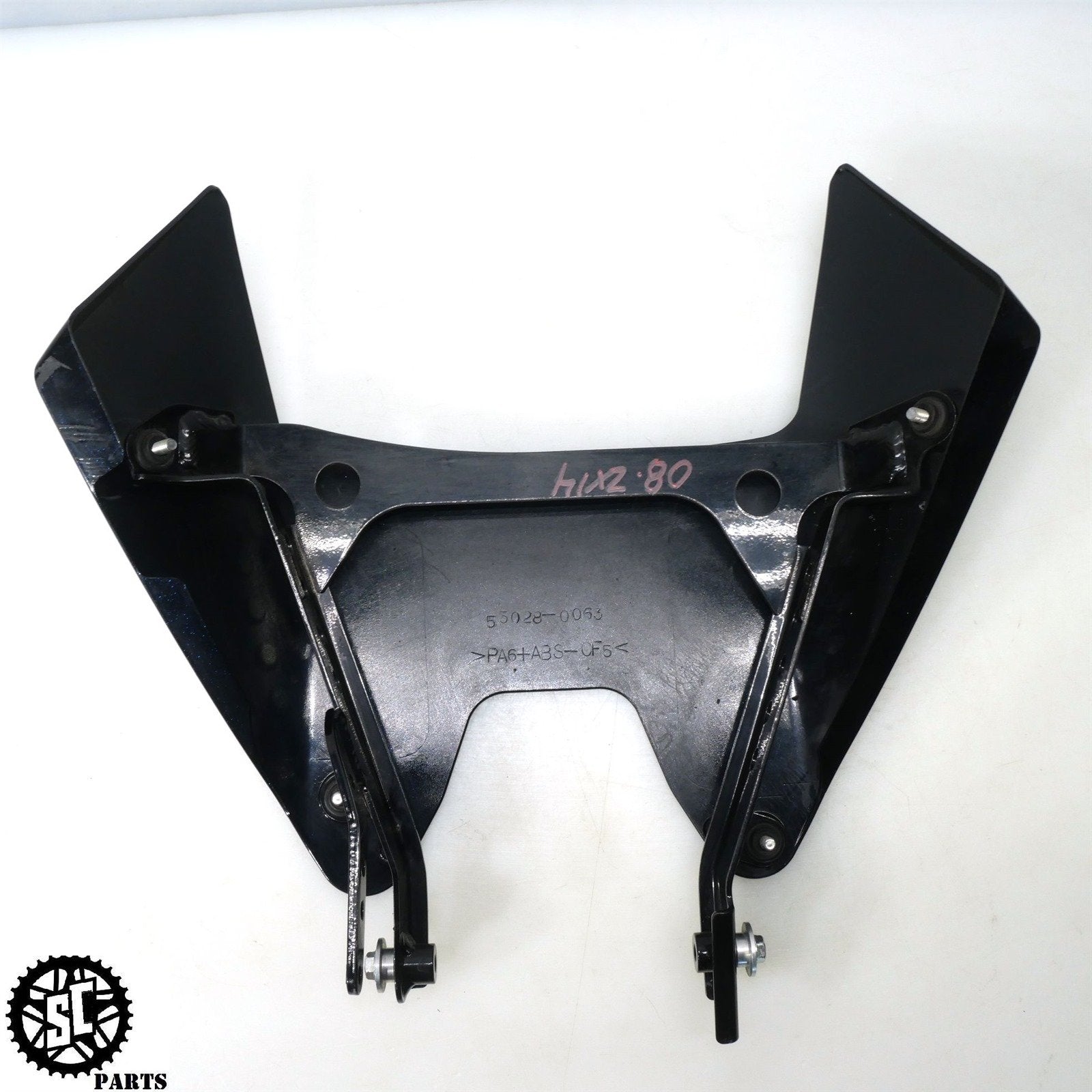 06 07 2008 - 2011 KAWASAKI ZX14 LOWER UNDER BELLY FAIRING BRACKET 11056 - 1336 K48 - SALVAGECYCLEPARTS