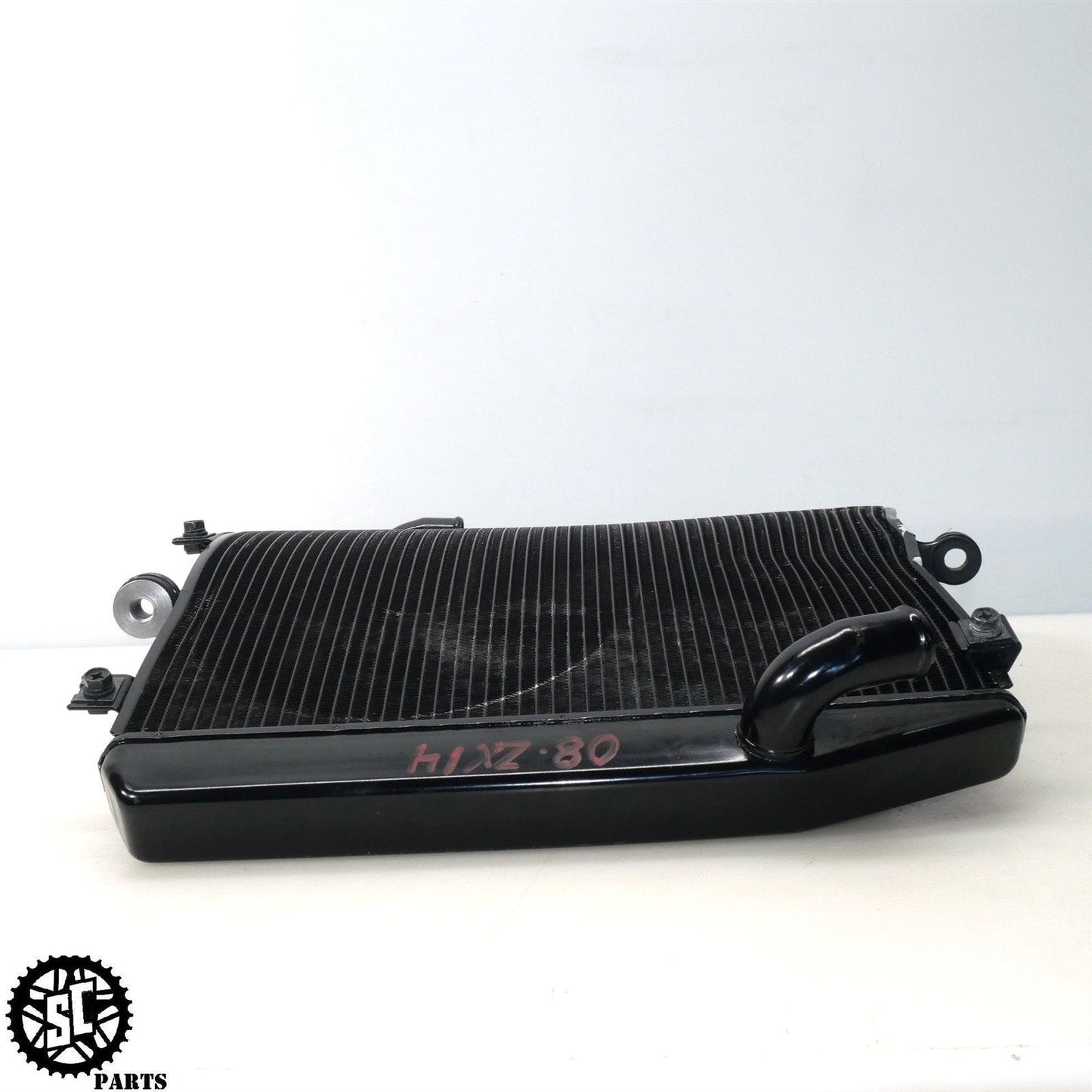 06 07 2008 - 2011 KAWASAKI ZX14 RADIATOR NO LEAKS K48 - SALVAGECYCLEPARTS