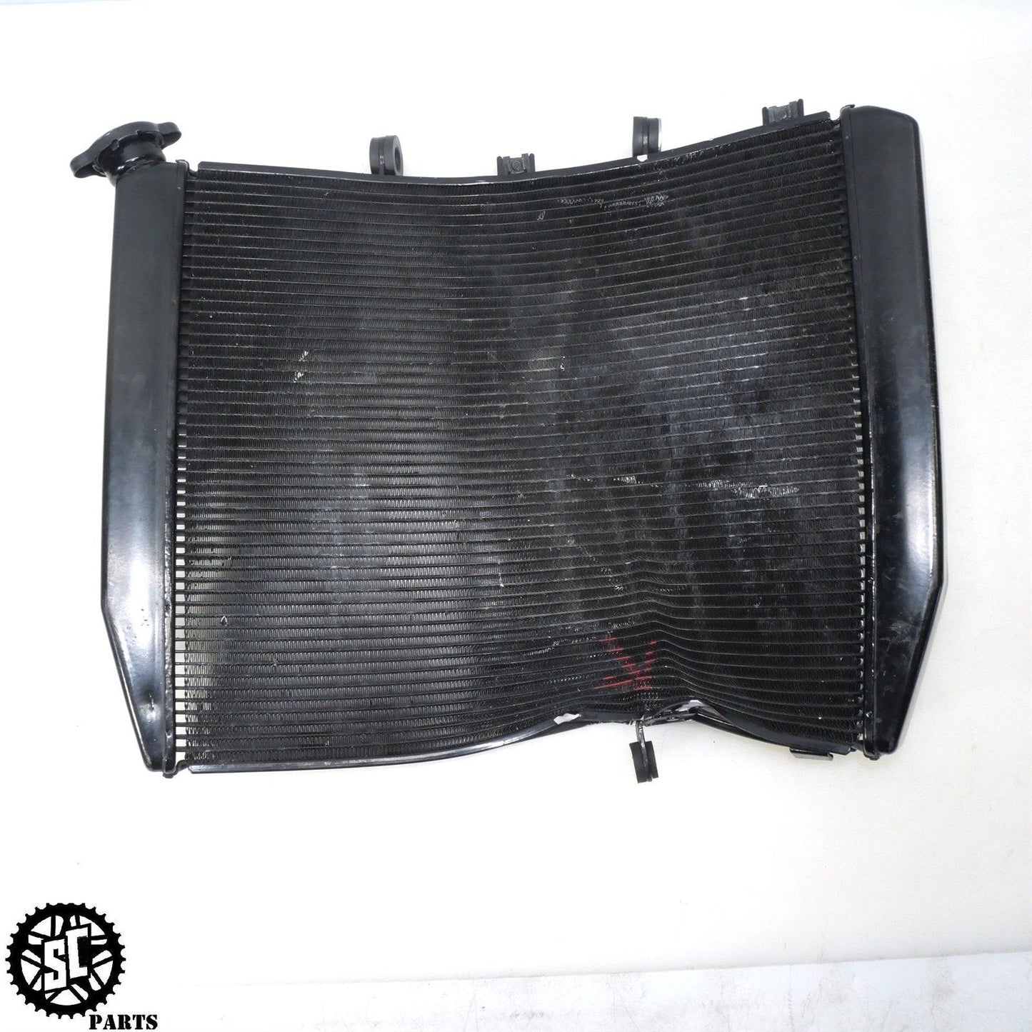 06 07 2008 - 2011 KAWASAKI ZX14 RADIATOR NO LEAKS K48 - SALVAGECYCLEPARTS