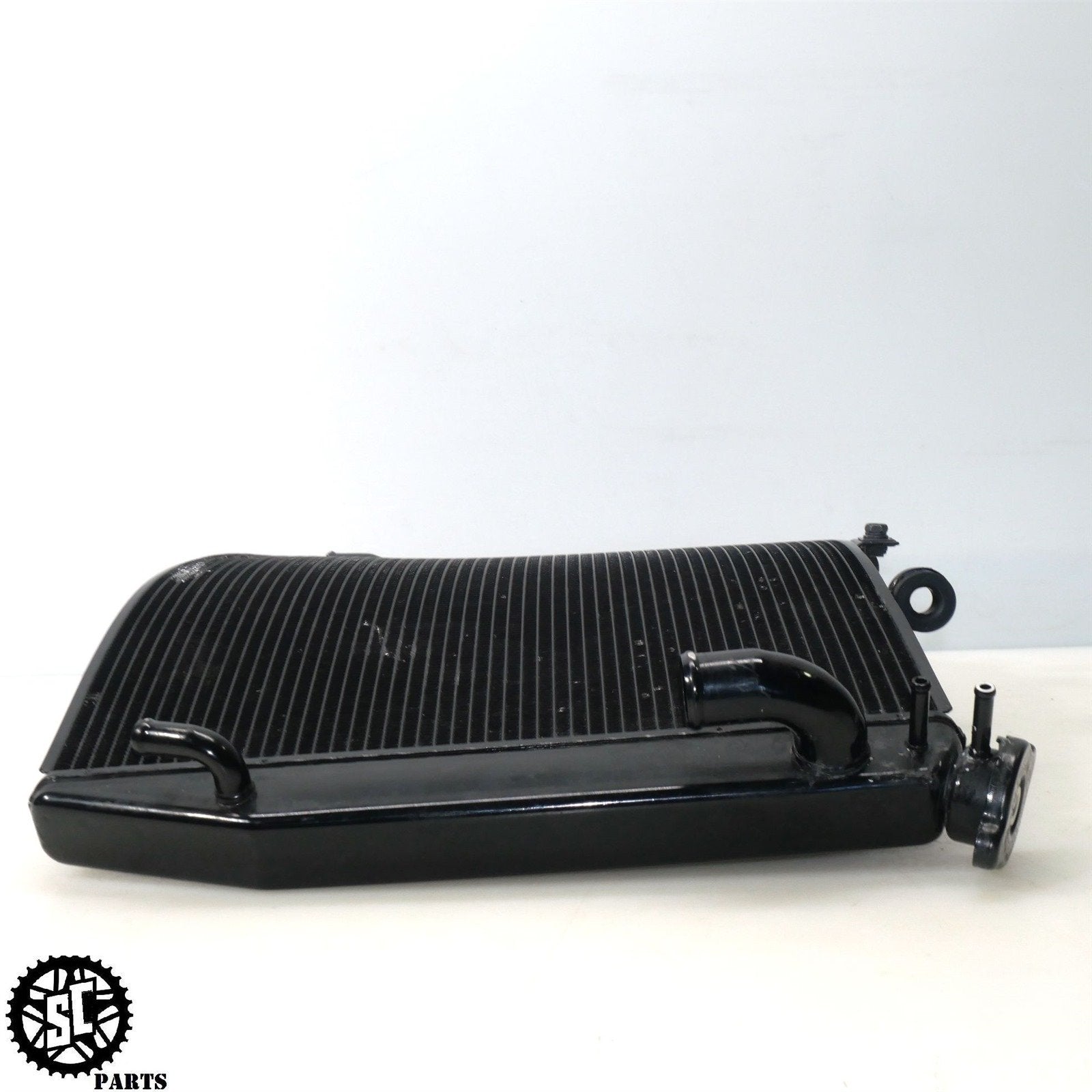 06 07 2008 - 2011 KAWASAKI ZX14 RADIATOR NO LEAKS K48 - SALVAGECYCLEPARTS