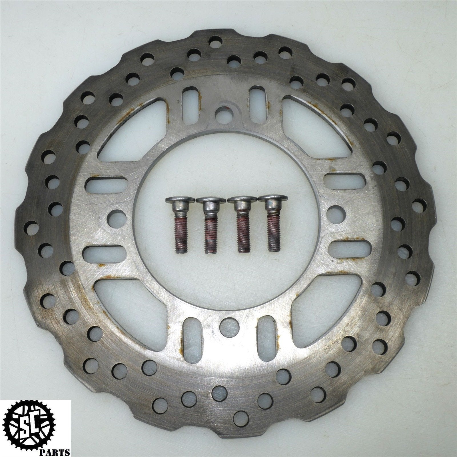 06 07 2008 - 2011 KAWASAKI ZX14 REAR BRAKE ROTOR 41080 - 0089 K48 5k miles - SALVAGECYCLEPARTS