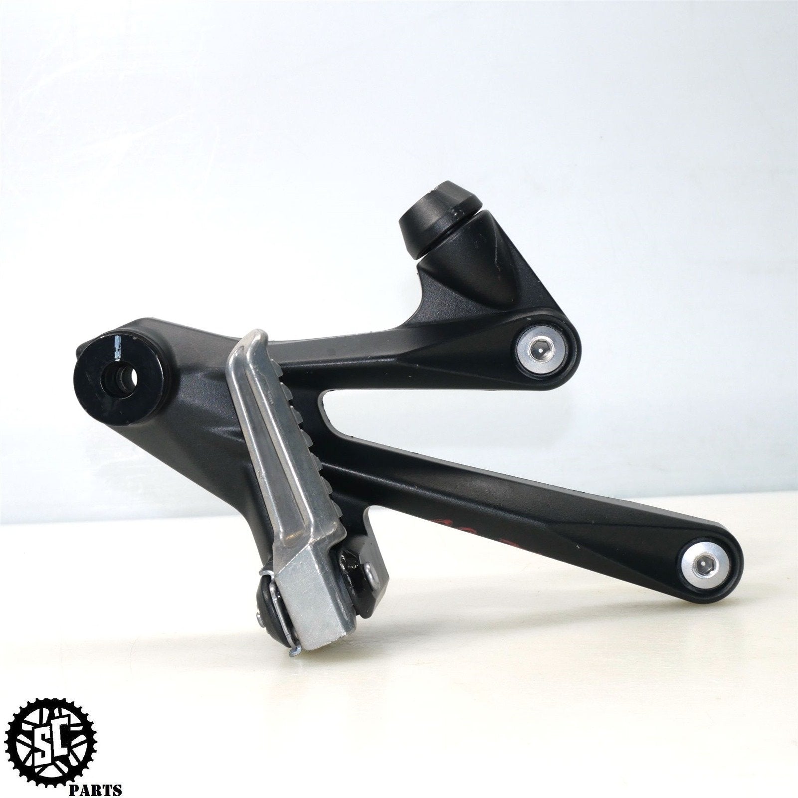 06 07 2008 - 2011 KAWASAKI ZX14 REAR PASSENGER BACK FOOT PEG LEFT RIGHT K48 - SALVAGECYCLEPARTS