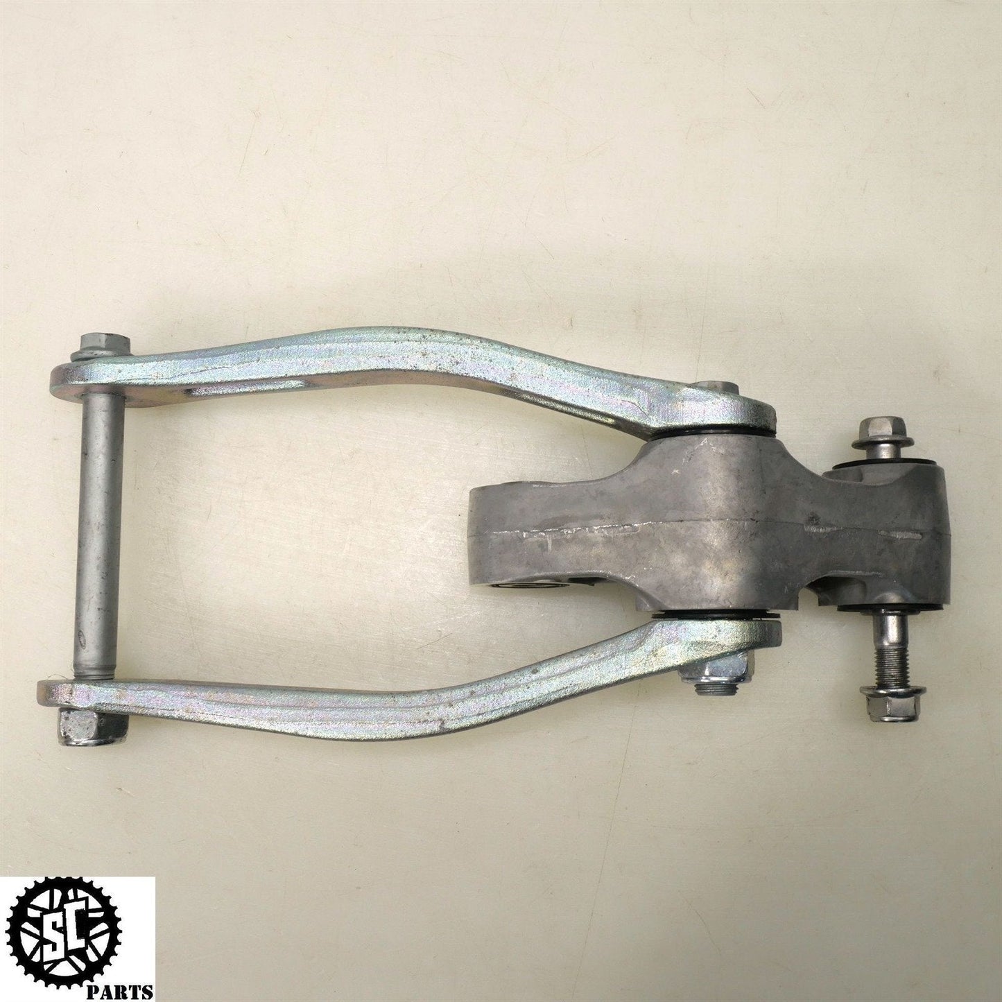 06 07 2008 - 2011 KAWASAKI ZX14 REAR SHOCK SUSPENSION DOG BONE LINKAGE K48 - SALVAGECYCLEPARTS