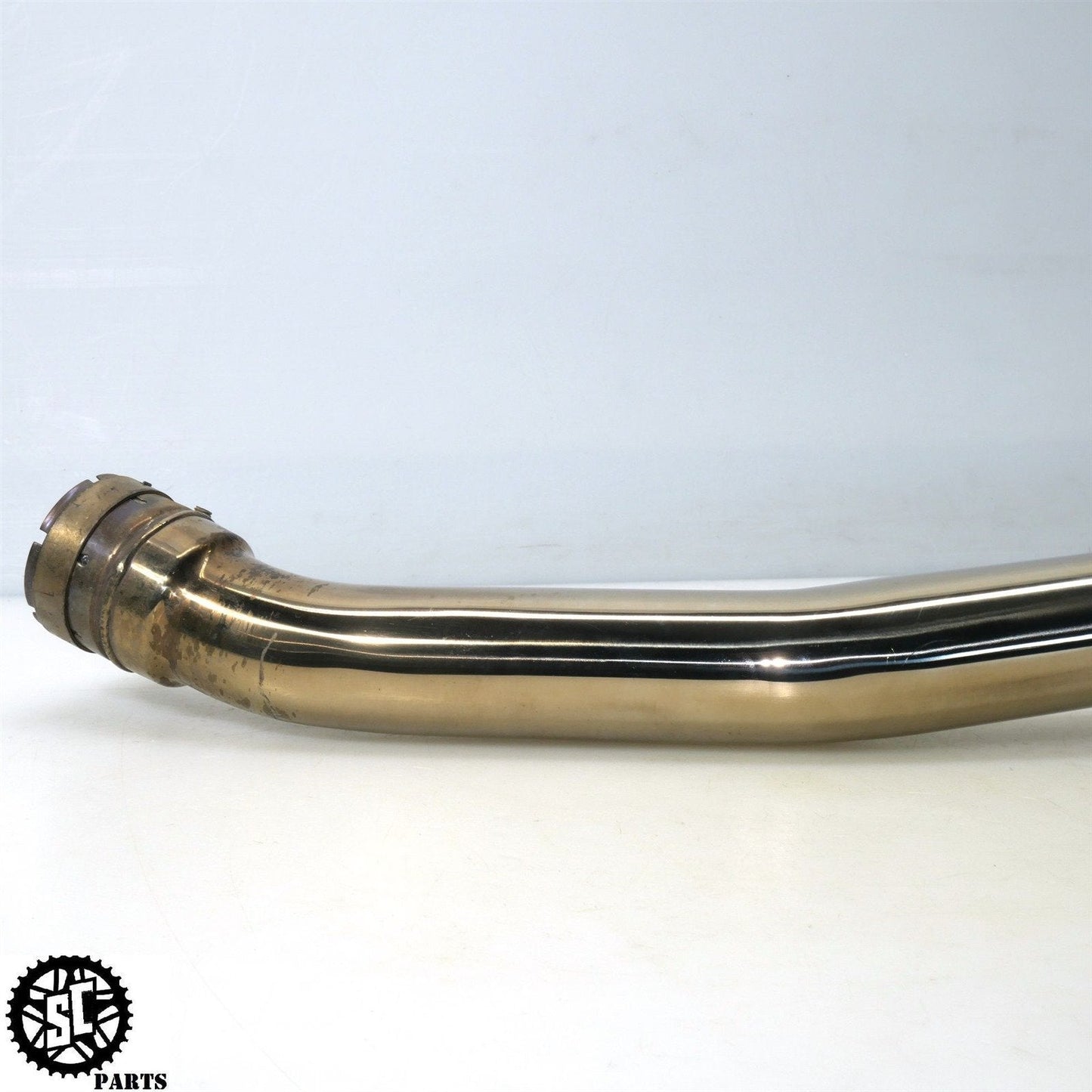 06 07 2008 - 2011 KAWASAKI ZX14 SLIP ON EXHAUST PIPE K48 - SALVAGECYCLEPARTS