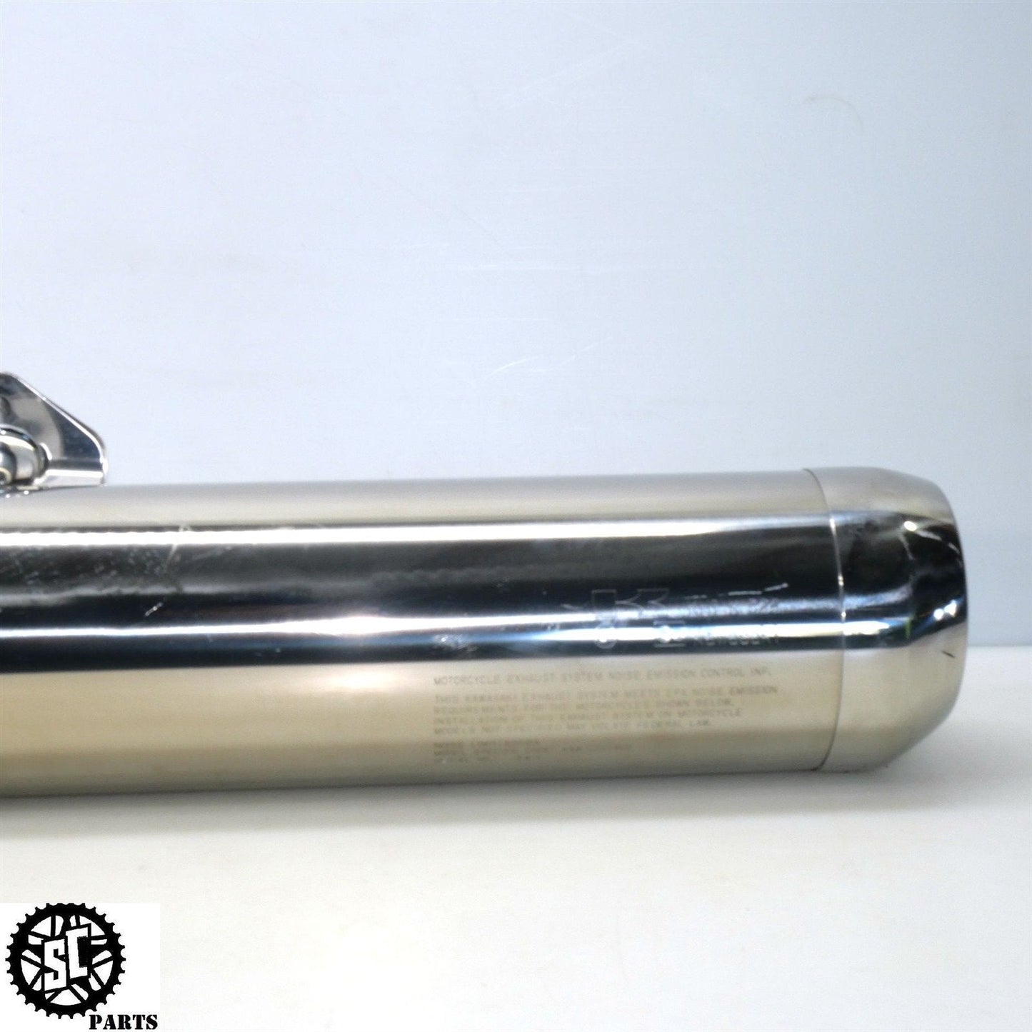 06 07 2008 - 2011 KAWASAKI ZX14 SLIP ON EXHAUST PIPE K48 - SALVAGECYCLEPARTS