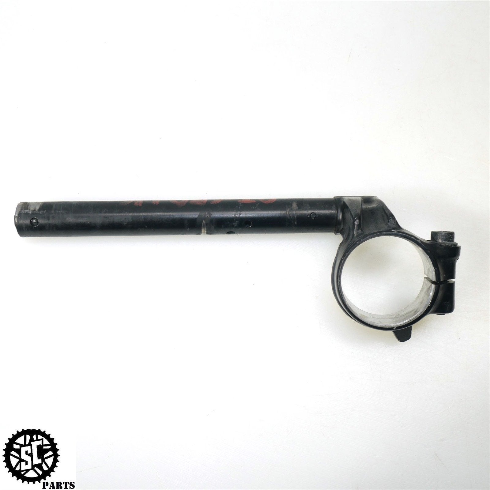 06 07 HONDA CBR1000R RIGHT CLIP ON HANDLEBAR H45 - SALVAGECYCLEPARTS