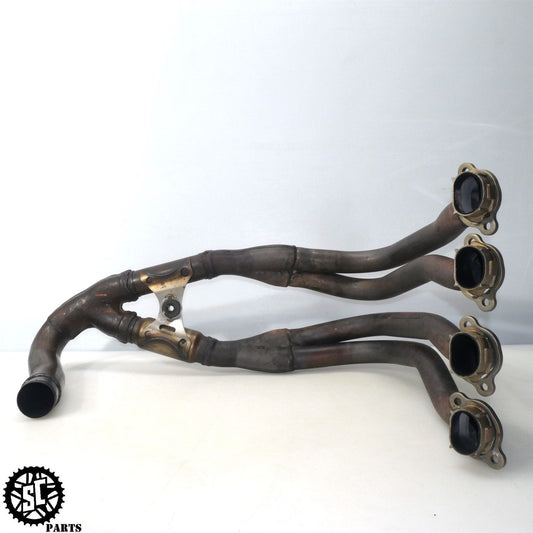 06 07 HONDA CBR1000RR EXHAUST HEADER PIPE H32 - SALVAGECYCLEPARTS