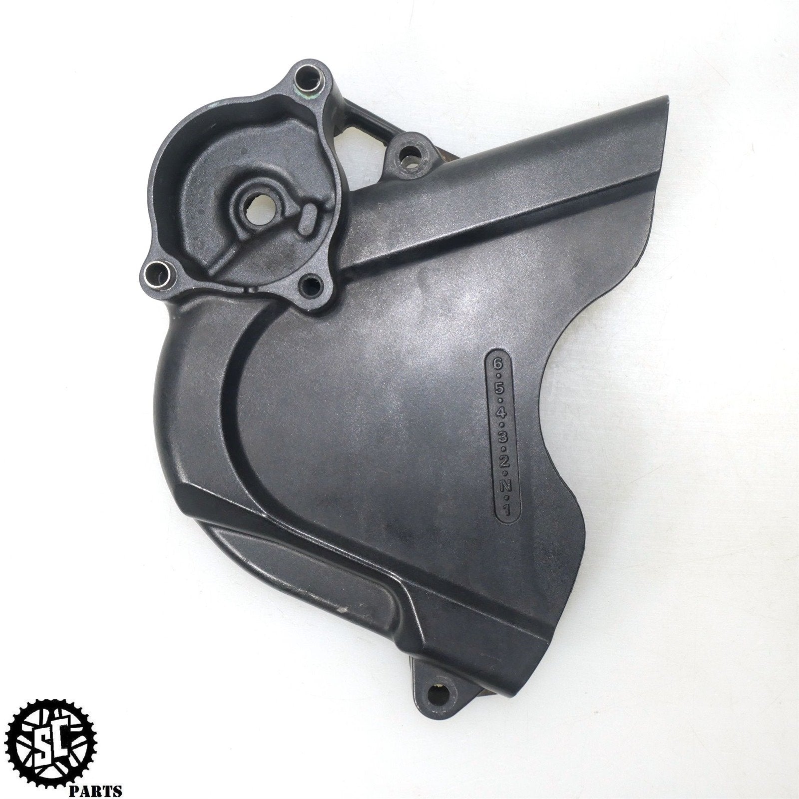 06 07 HONDA CBR1000RR FRONT SPROCKET COVER CASE CHAIN GUARD 11350 - MEL - D20 H32 - SALVAGECYCLEPARTS