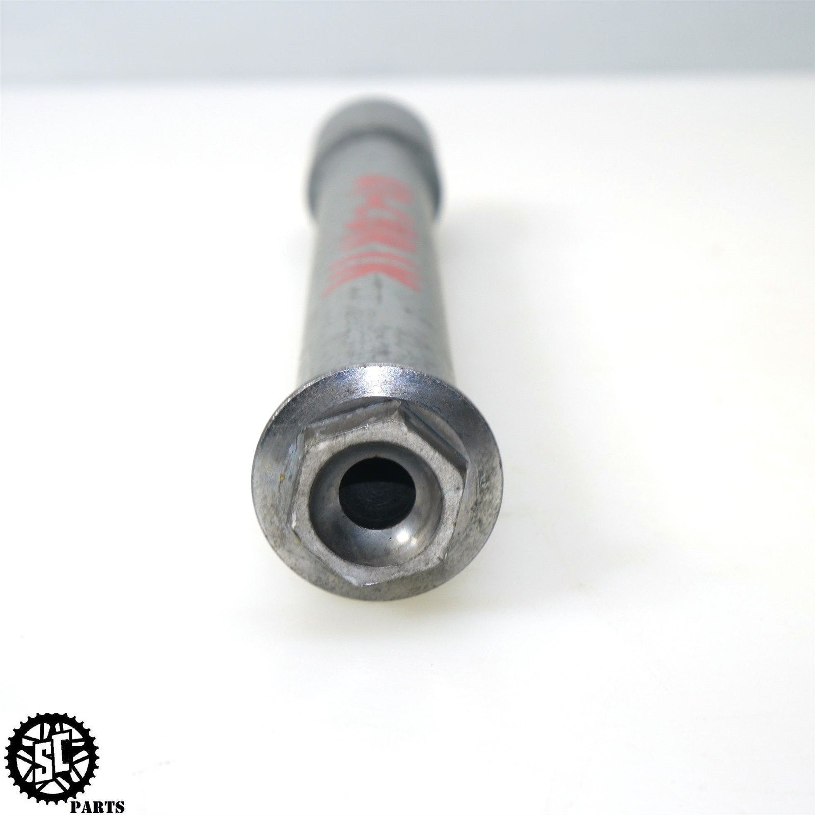 06 07 HONDA CBR1000RR FRONT WHEEL AXLE BOLT H45 - SALVAGECYCLEPARTS