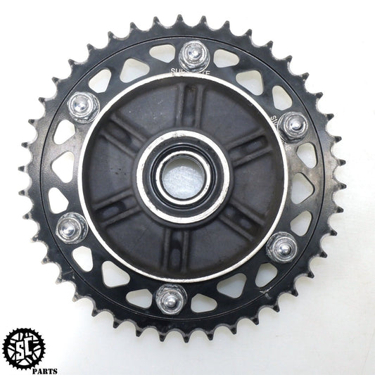 06 07 HONDA CBR1000RR REAR HUB SUPERLITE SPROCKET 42T H32 - SALVAGECYCLEPARTS