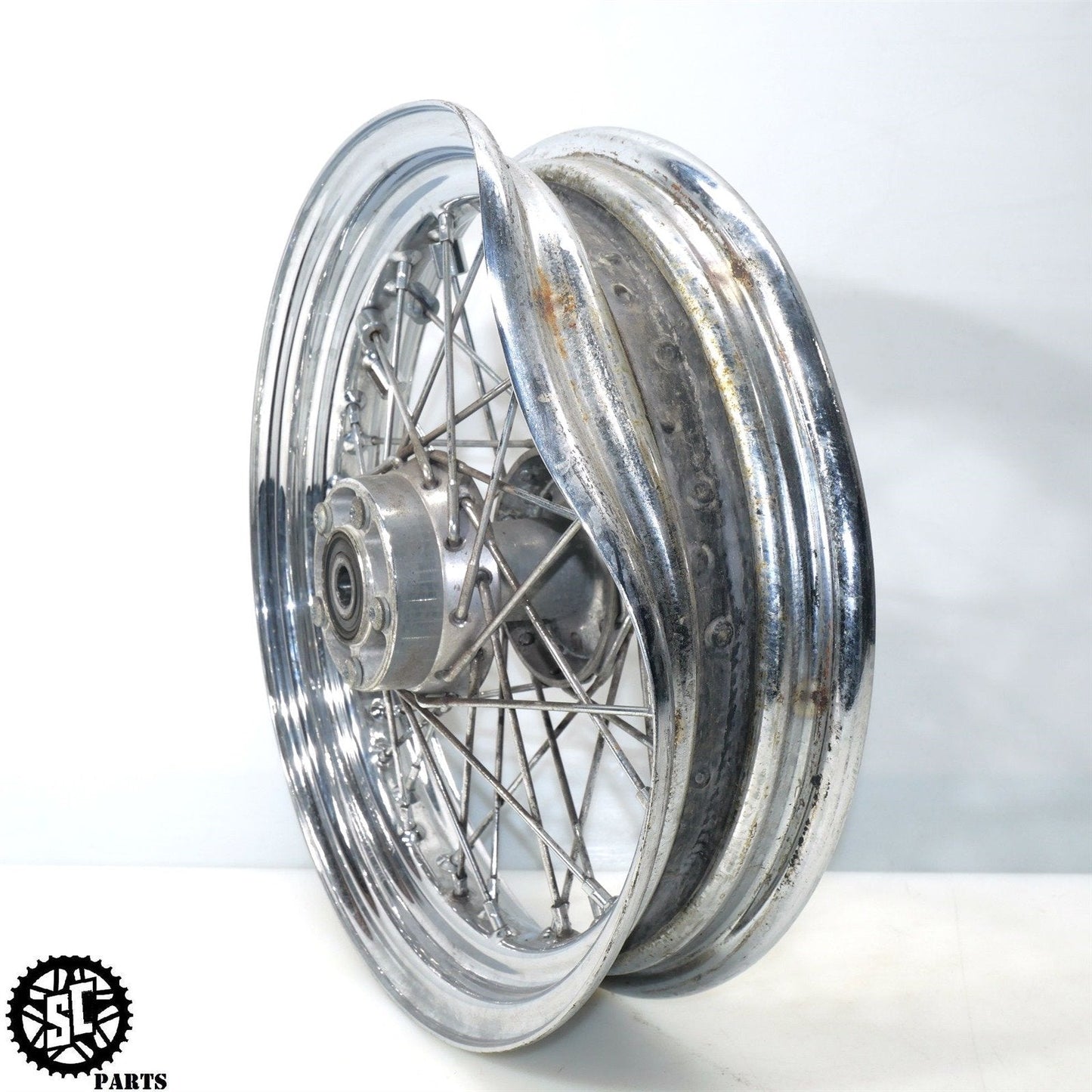 01-07 2005 HARLEY DAVIDSON SOFTAIL FRONT WHEEL RIM SPOKE 3/4 43011-05 HD16