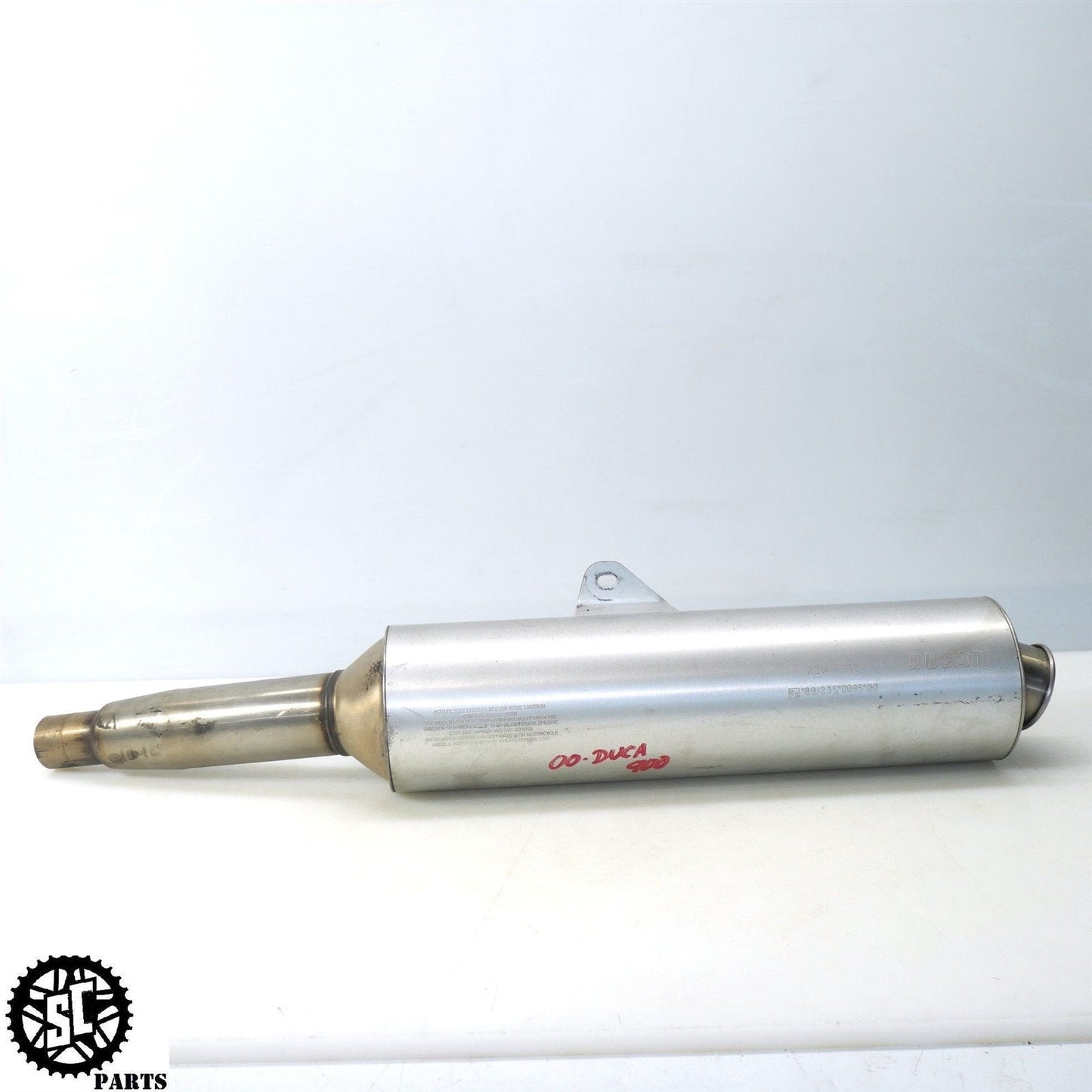 2000 DUCATI 900SS SUPERSPORT SLIP ON EXHAUST PIPE OEM D03