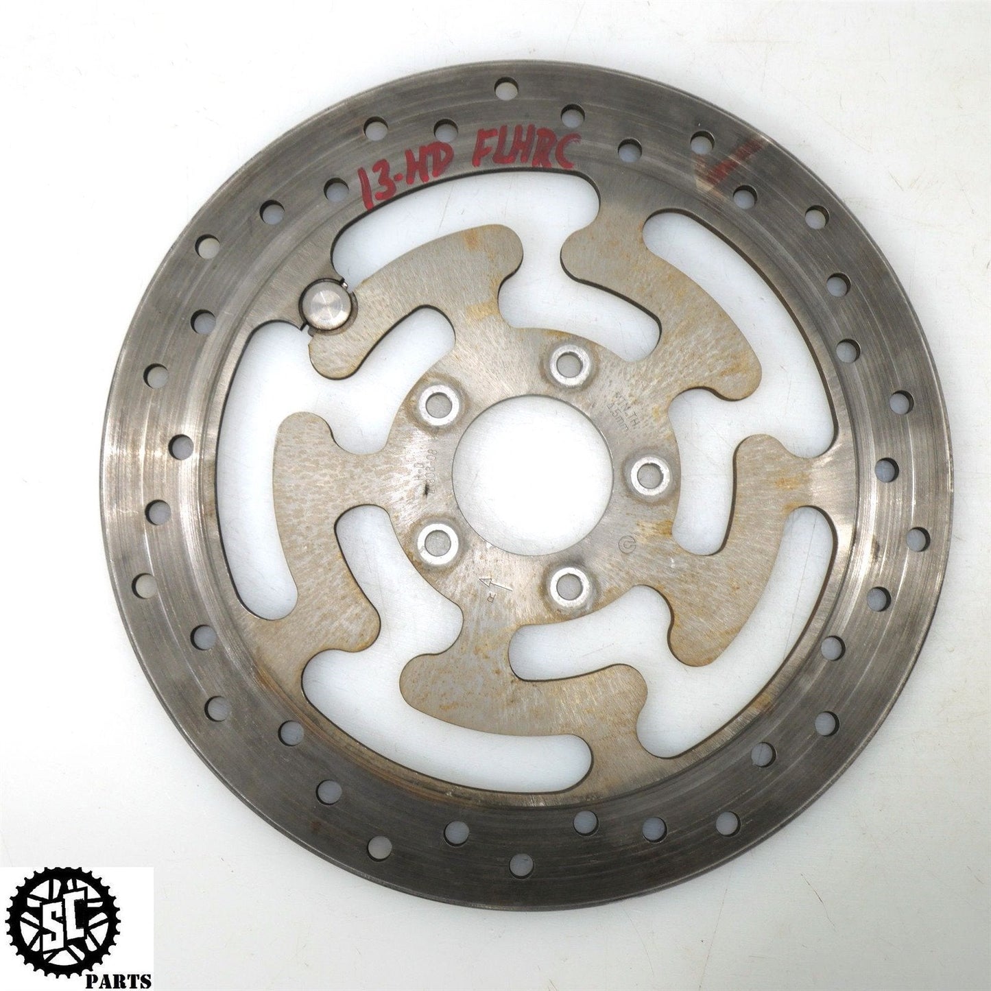 09-13 HARLEY DAVIDSON ROAD KING RIGHT FRONT BRAKE ROTOR 49MM HD11