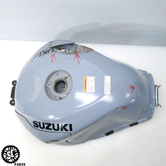 11-22 SUZUKI GSXR 600 750 GAS TANK GRAY S05