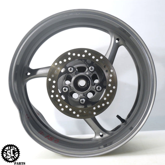 2011 SUZUKI GSXR600 REAR WHEEL RIM SILVER SB S07