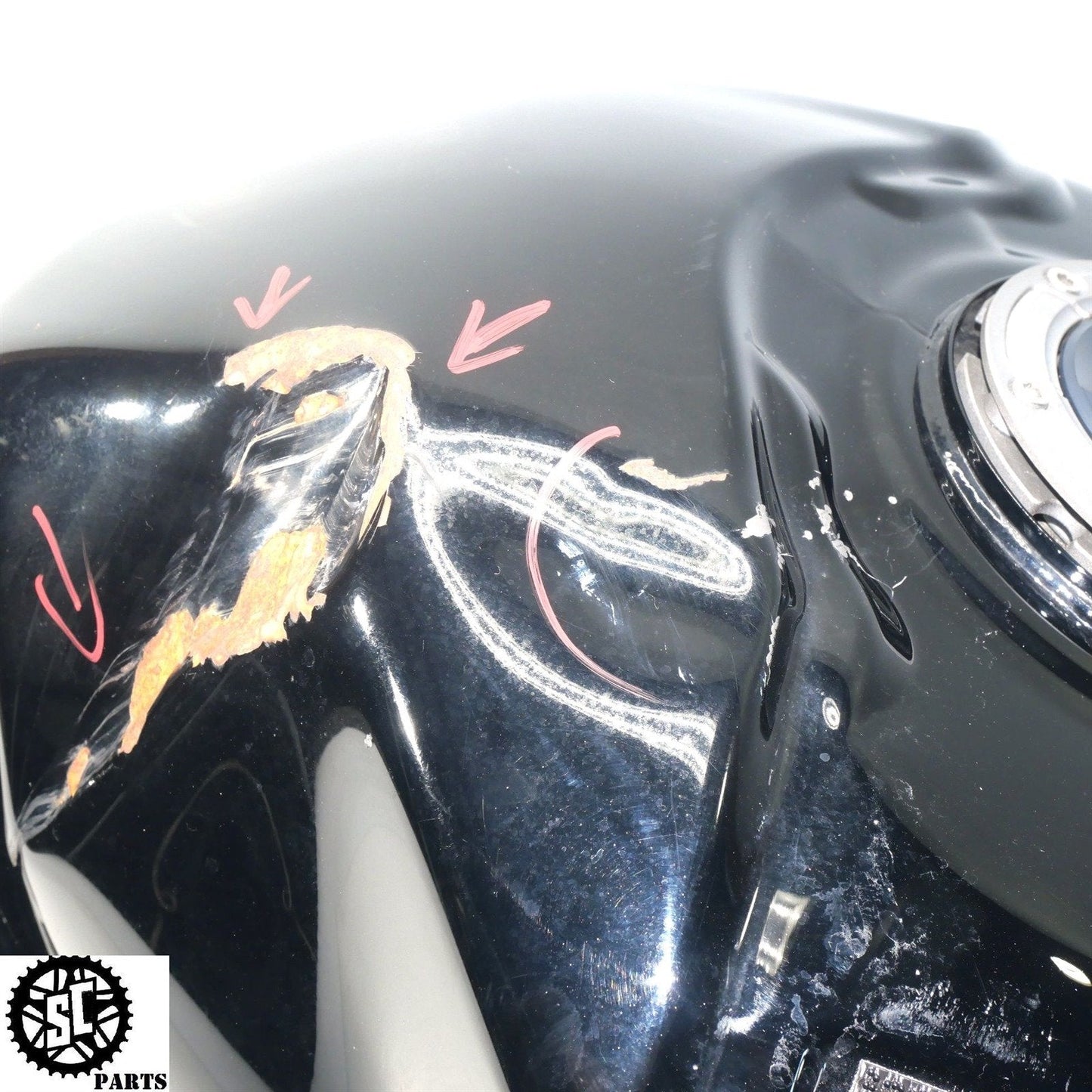 2022 SUZUKI HAYABUSA GAS TANK BLACK S48