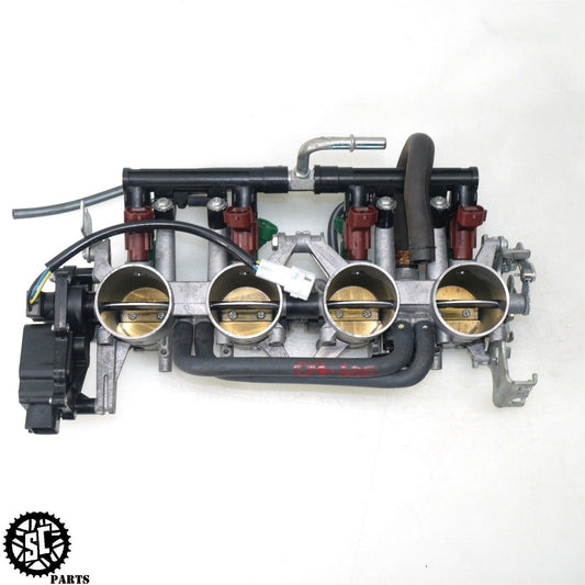 08 09 SUZUKI GSXR 600 THROTTLE BODIES TESTED S76