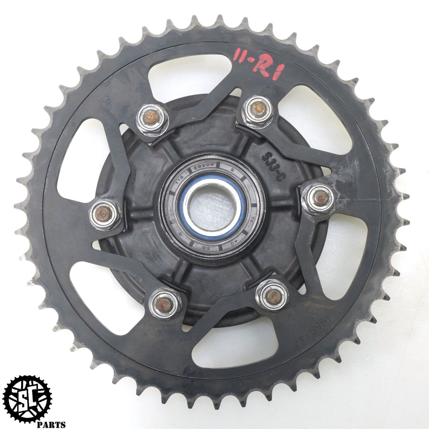 09-14 YAMAHA YZF R1 REAR WHEEL HUB Y39