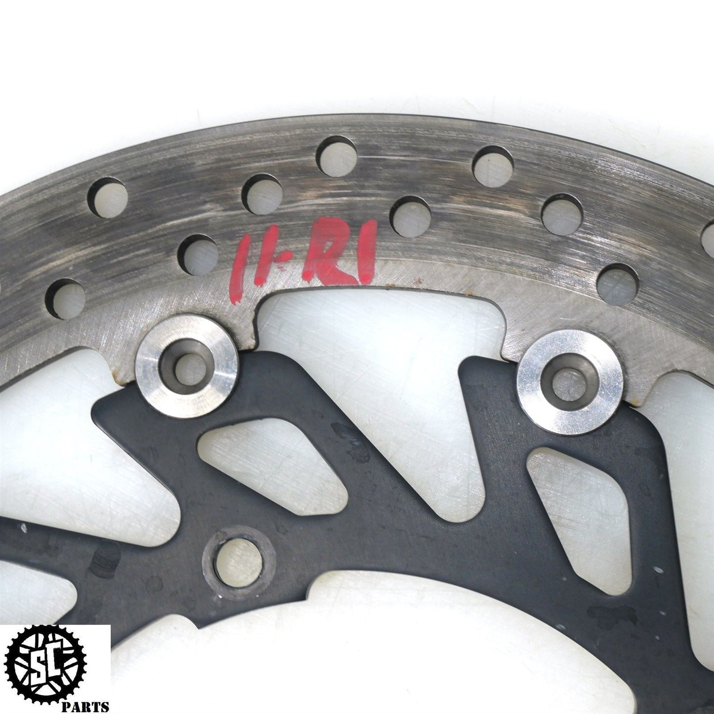 09-14 YAMAHA YZF R1 FRONT BRAKE DISC ROTORS Y39