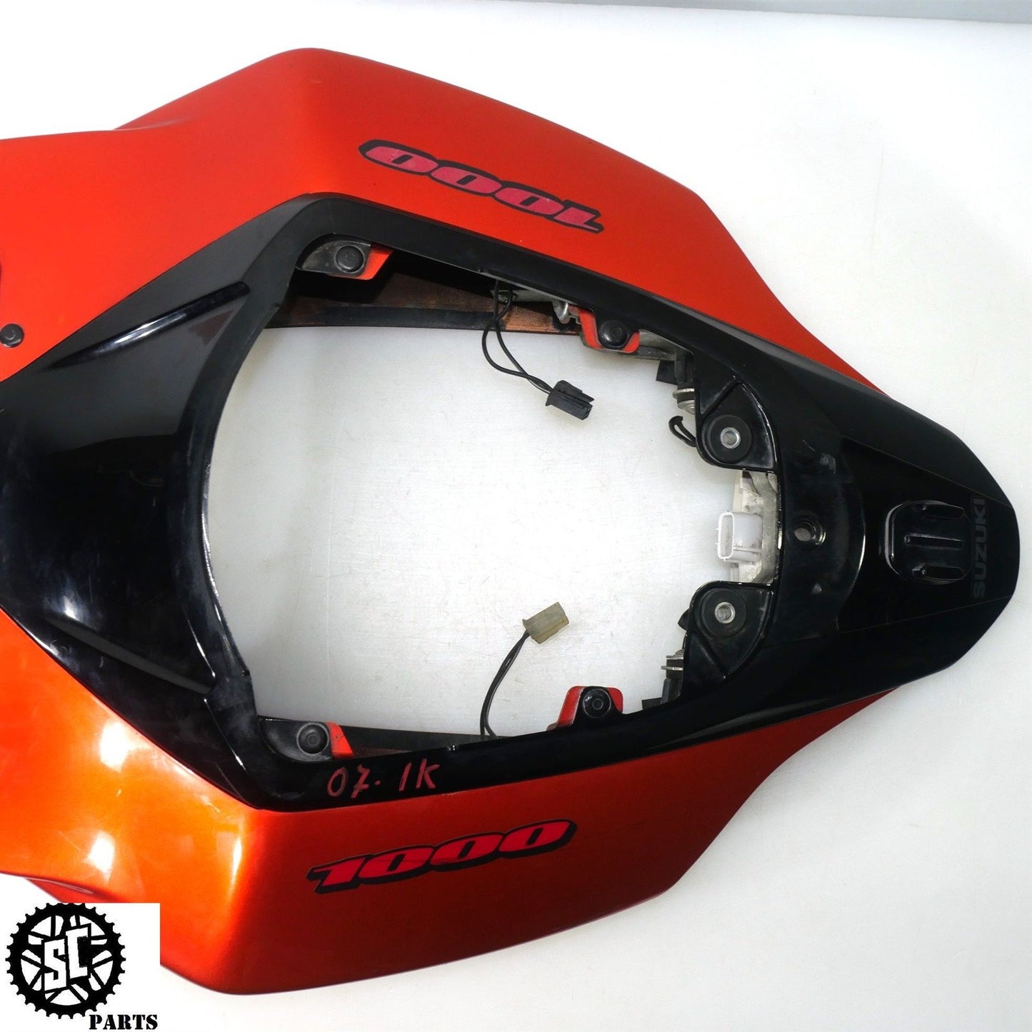 07 08 SUZUKI GSXR 1000 REAR TAIL FAIRING S02