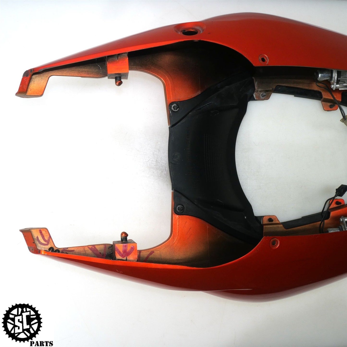 07 08 SUZUKI GSXR 1000 REAR TAIL FAIRING S02