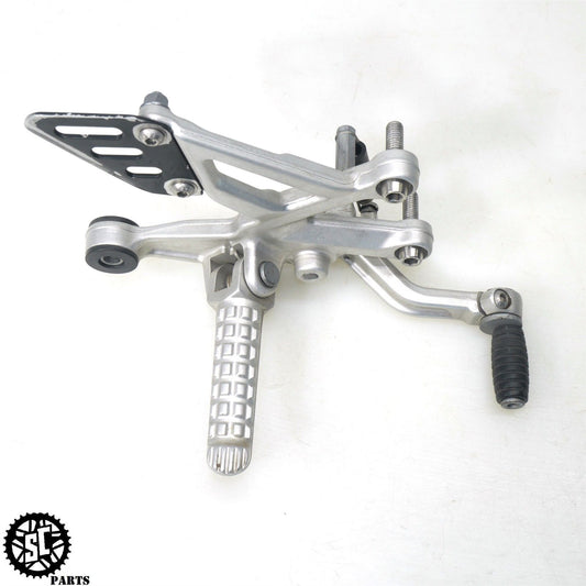 15-16 APRILIA TUONO V4 1100 RIGHT REARSET BRAKE PEDAL BRACKET A07