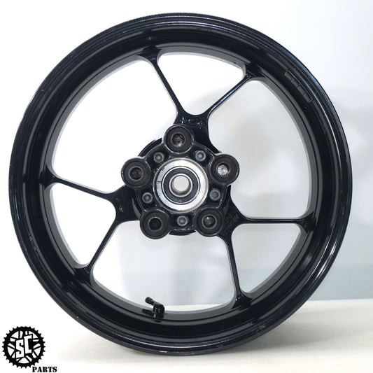 11-21 APRILIA TUONO V4 1100 REAR WHEEL RIM STRAIGHT A07